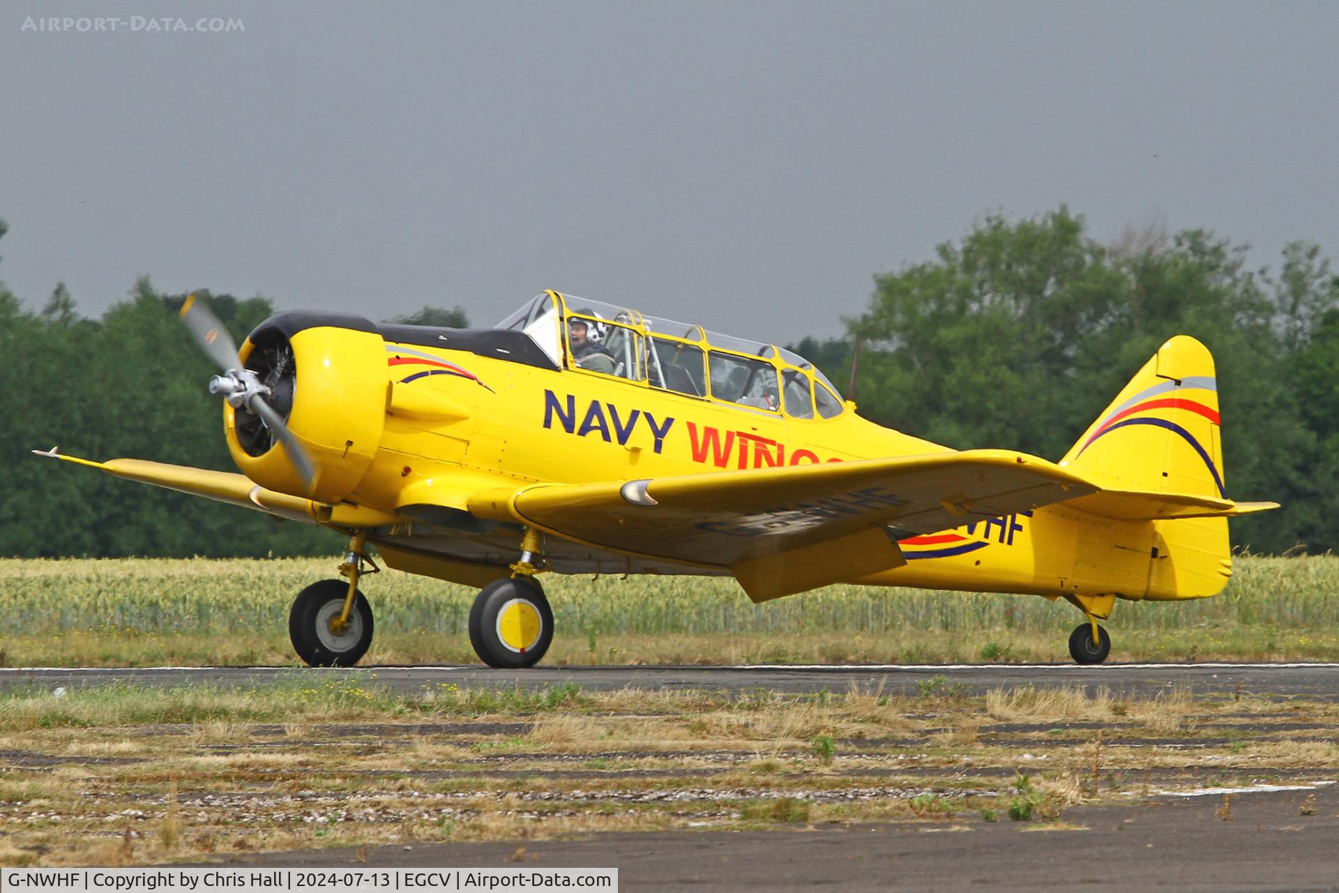 G-NWHF, 1952 Canadian Car & Foundry T-6H Harvard Mk.4 C/N CCF4-483, Sleapkosh 2024
