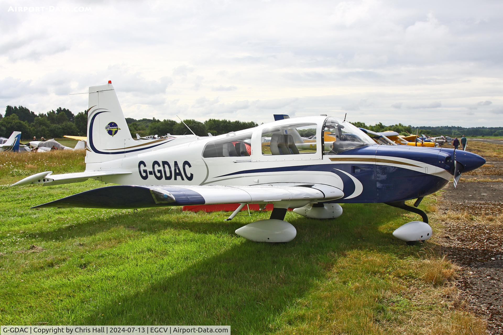 G-GDAC, 1976 Grumman American AA-5A Cheetah C/N AA5A-0347, Sleapkosh 2024