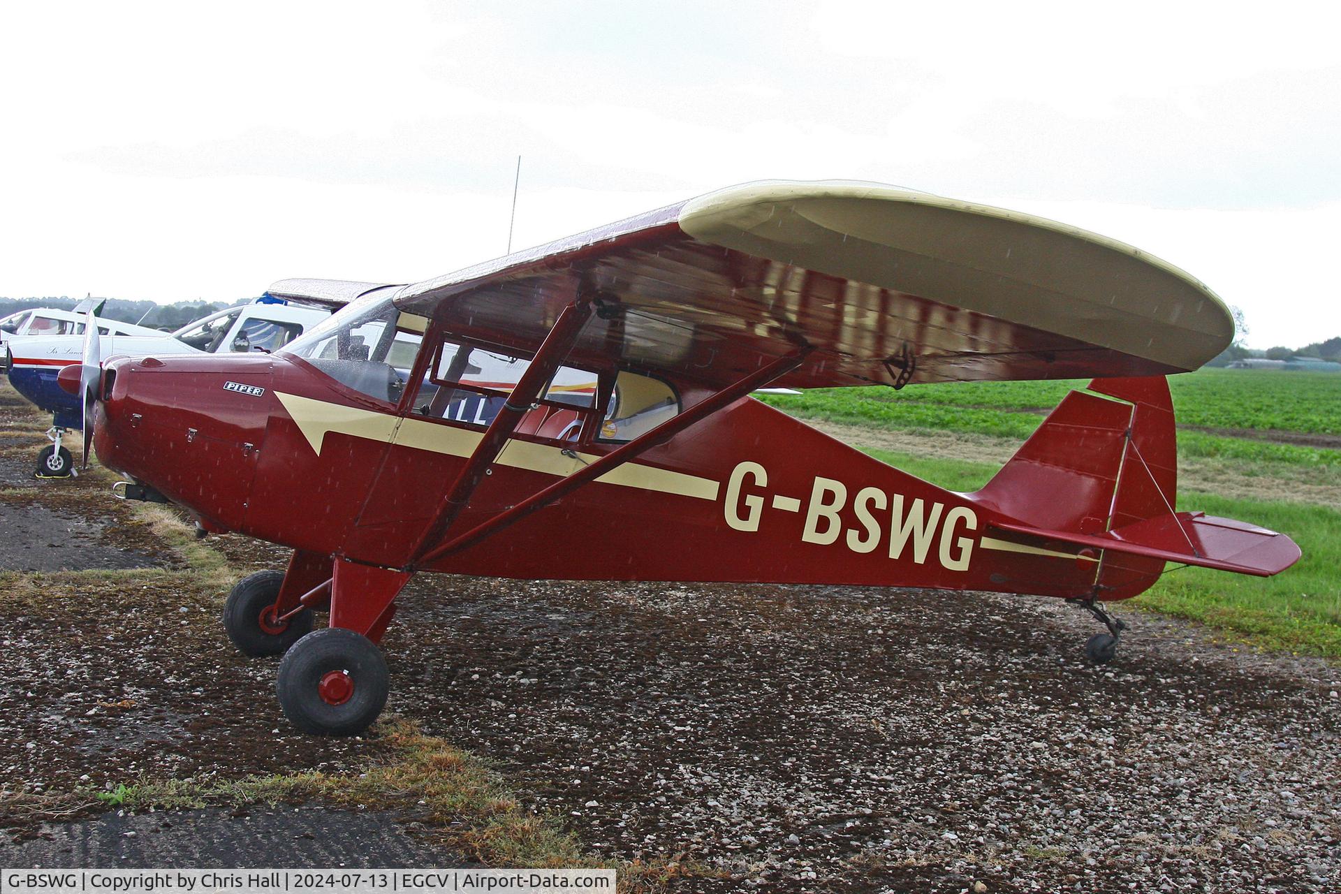 G-BSWG, 1946 Piper PA-17 Vagabond C/N 15-99, Sleapkosh 2024