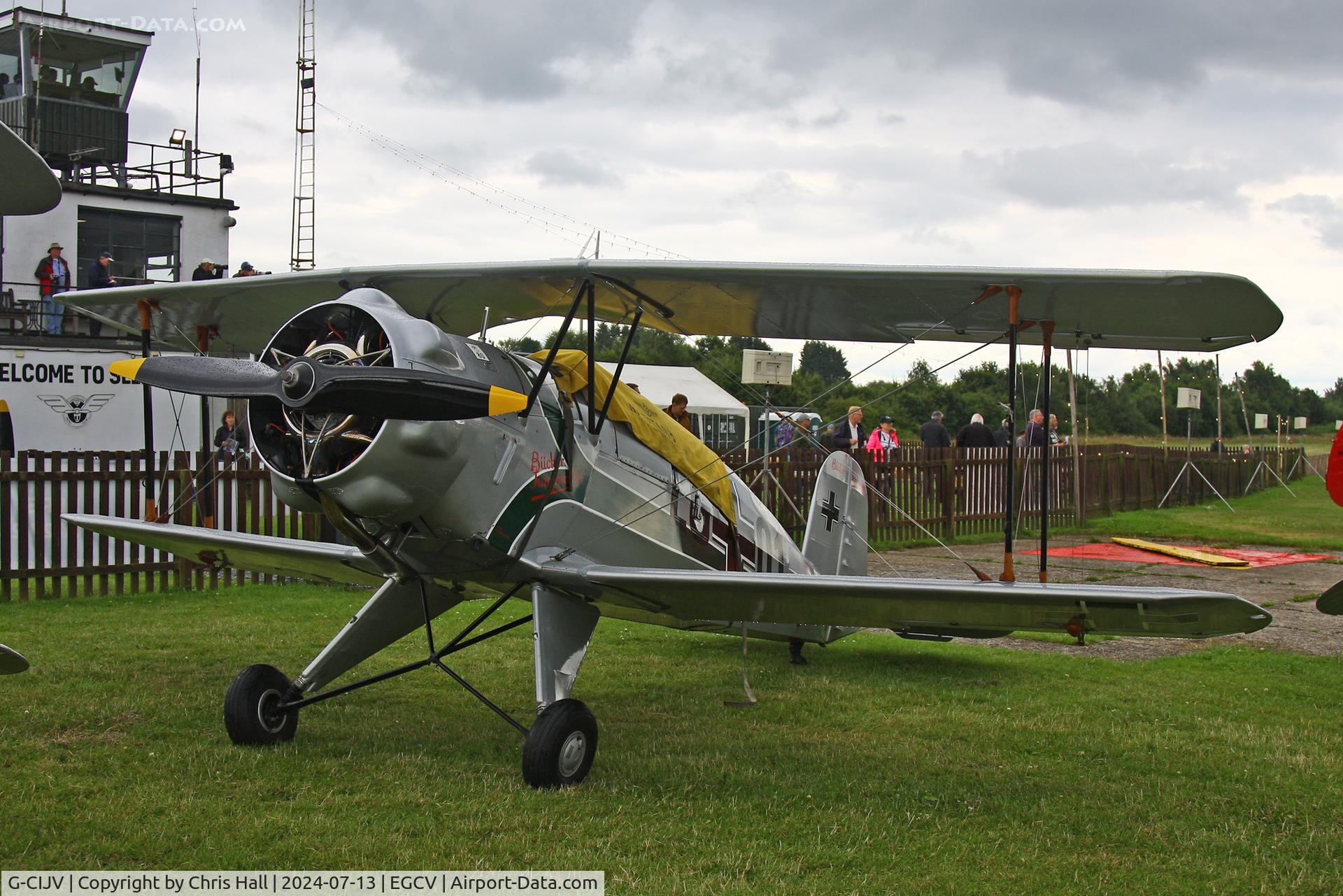 G-CIJV, 1940 CASA 1-133 Jungmeister C/N 35, Sleapkosh 2024