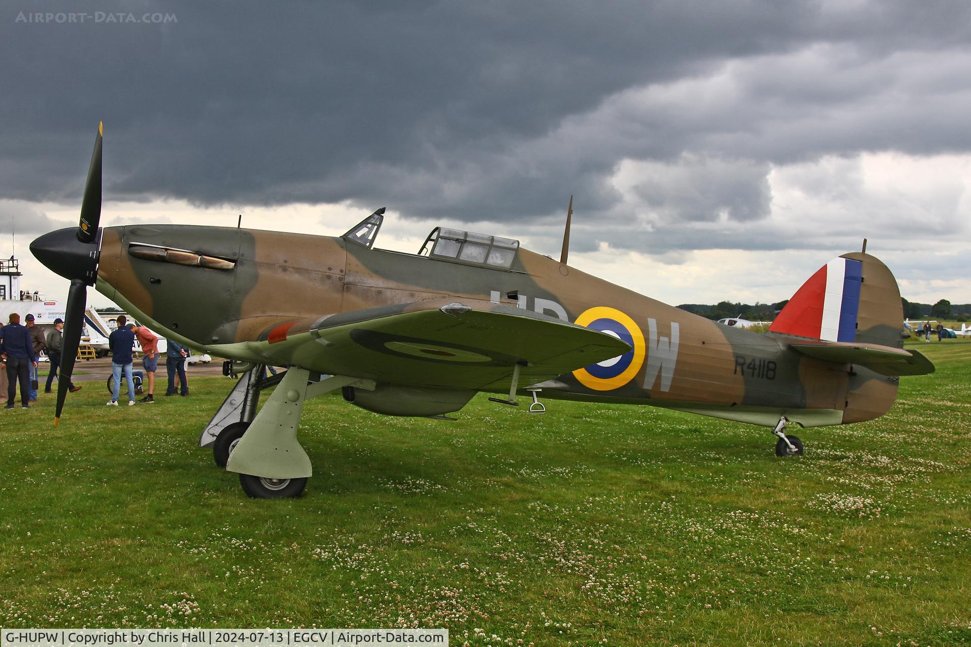 G-HUPW, 1940 Hawker Hurricane I C/N G592301, Sleapkosh 2024