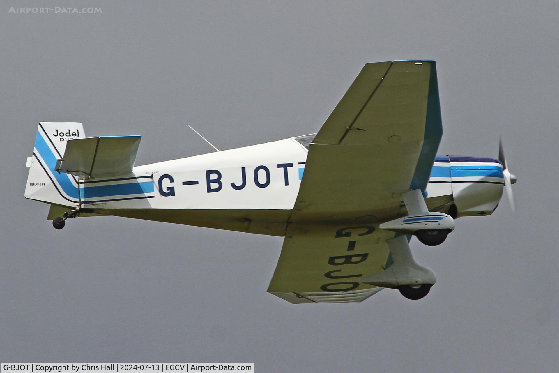 G-BJOT, 1957 SAN Jodel D-117 C/N 688, Sleapkosh 2024