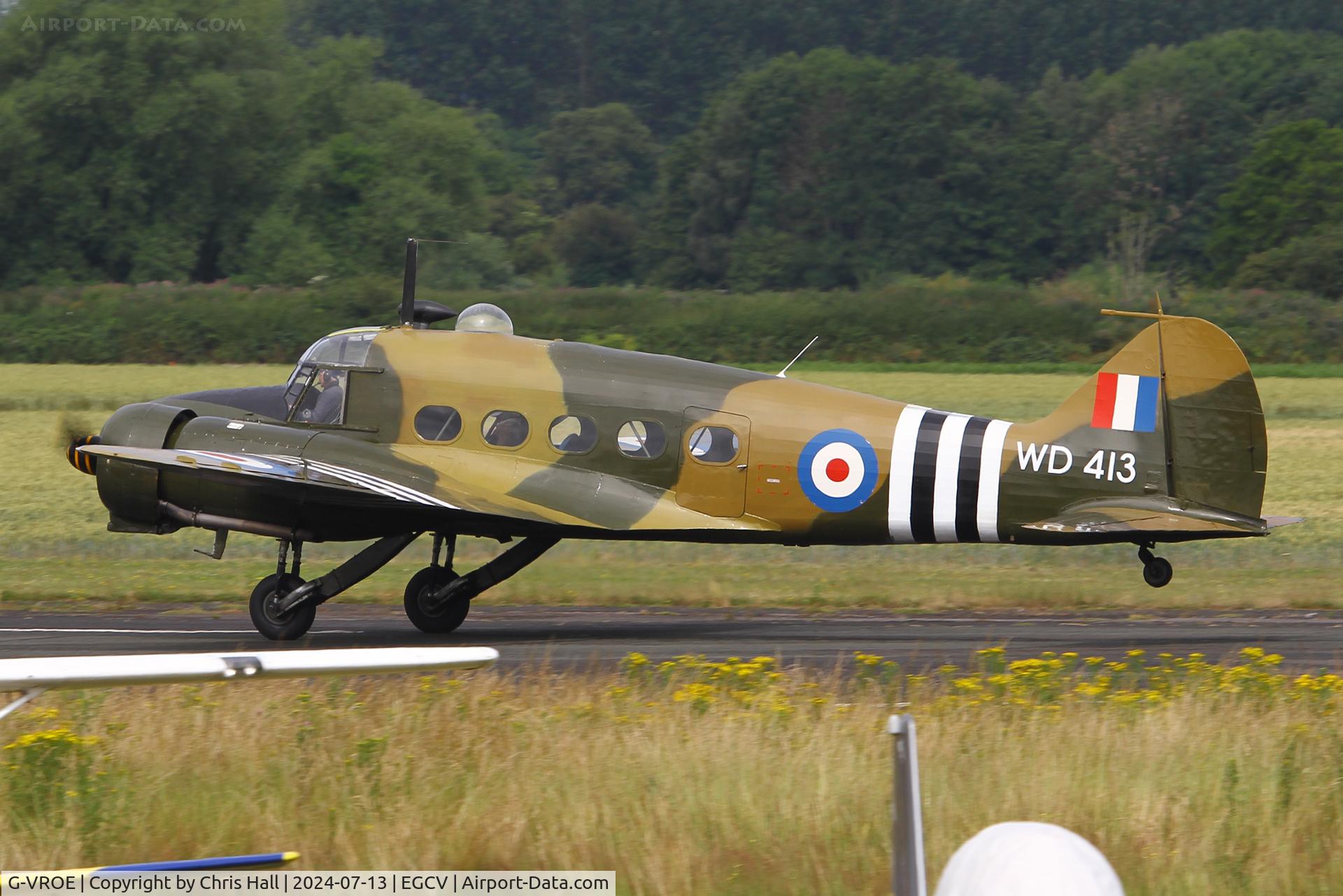 G-VROE, 1950 Avro 652A Anson T.21 C/N 3634, Sleapkosh 2024
