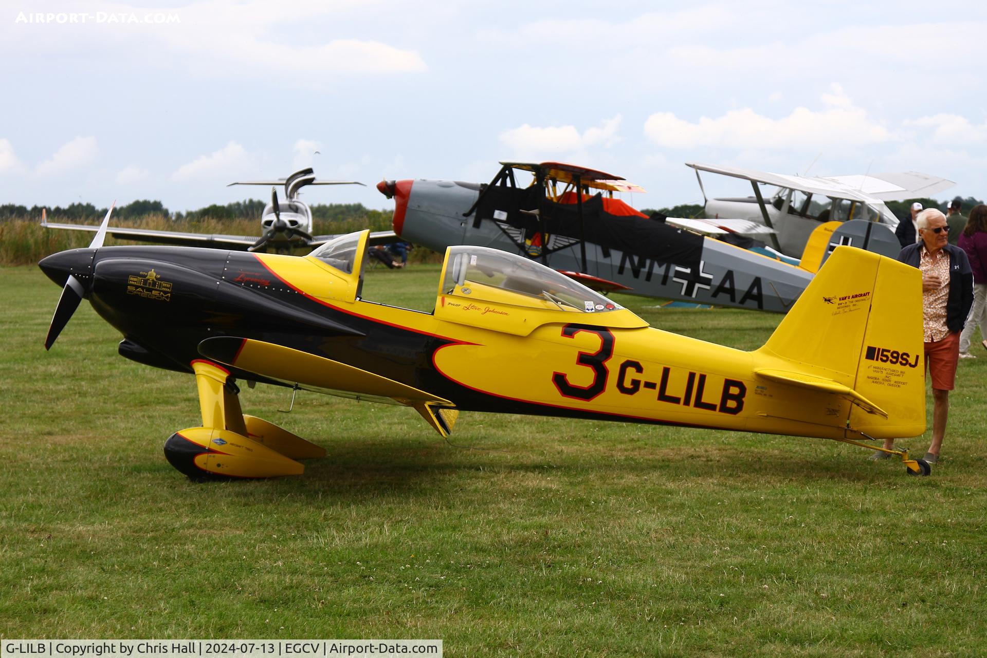 G-LILB, 2007 Vans RV-3B C/N 10159, Sleapkosh 2024