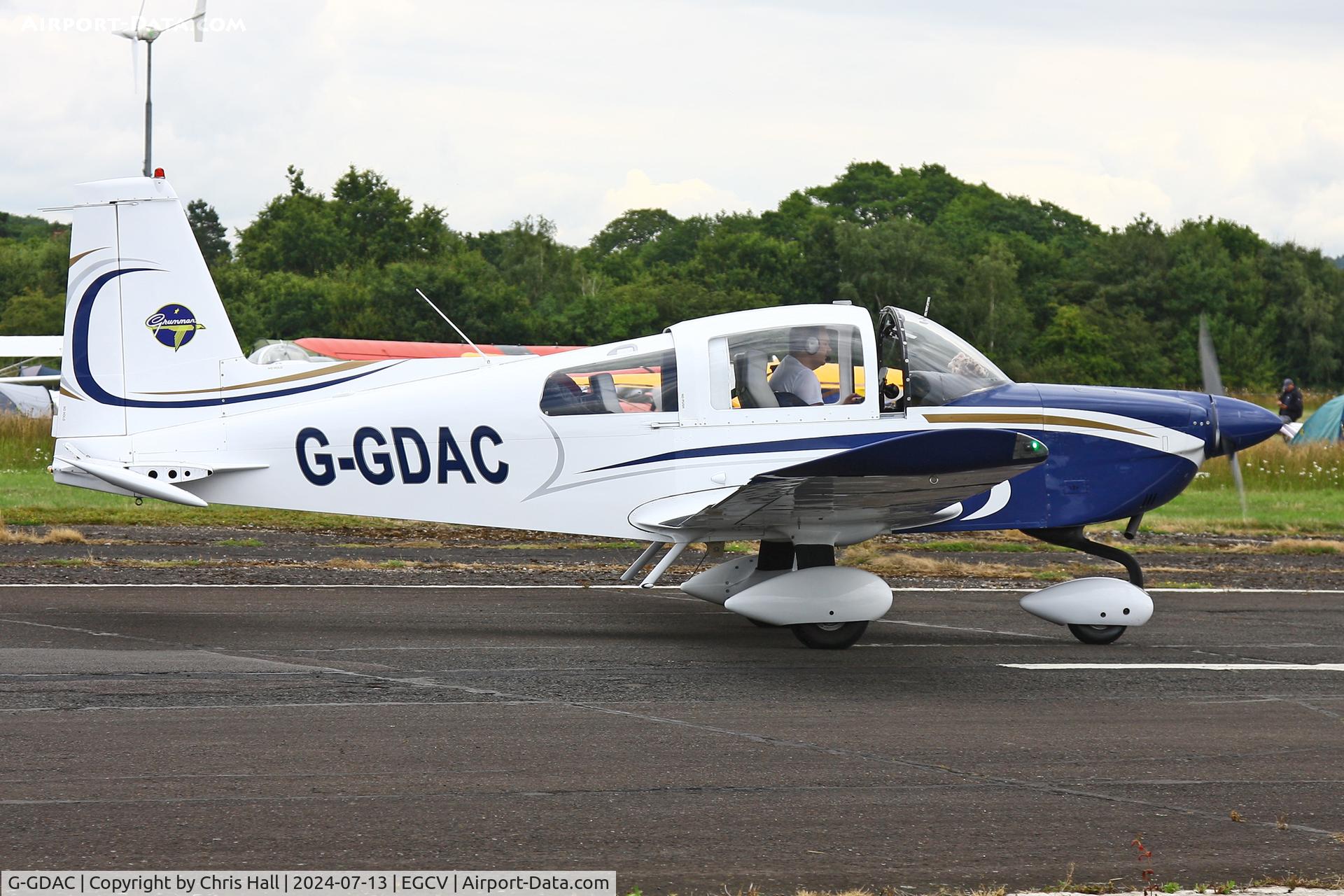 G-GDAC, 1976 Grumman American AA-5A Cheetah C/N AA5A-0347, Sleapkosh 2024