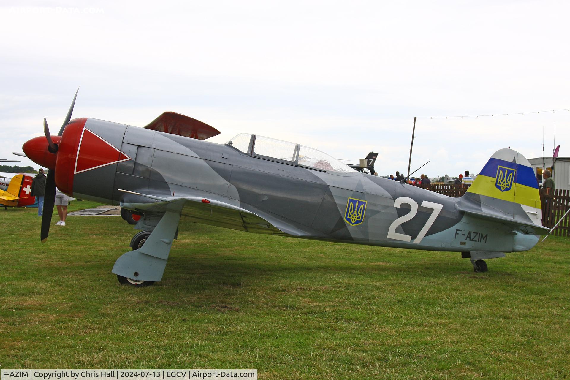 F-AZIM, Yakovlev Yak-3UTI-PW C/N 9/04623, Sleapkosh 2024