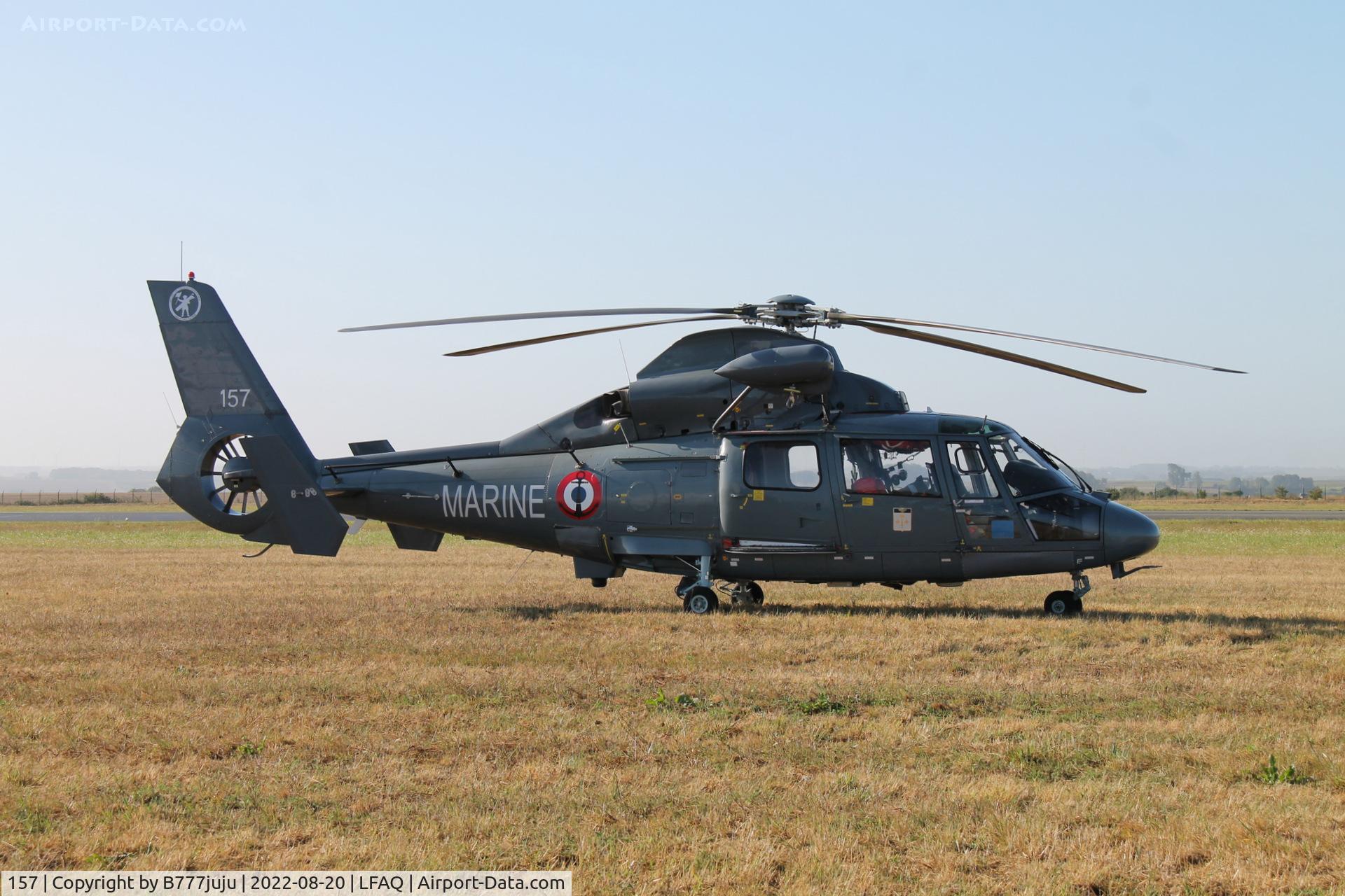 157, 2003 Aérospatiale SA-365SP Dauphin 2 C/N 6157, at Albert 2022