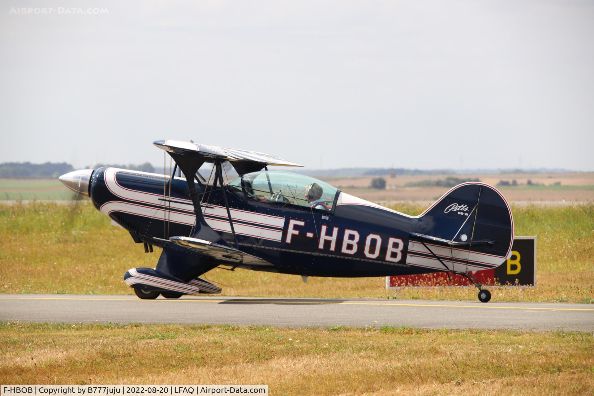 F-HBOB, 1983 Aviat Pitts S-2B Special C/N 5289, at Albert 20222