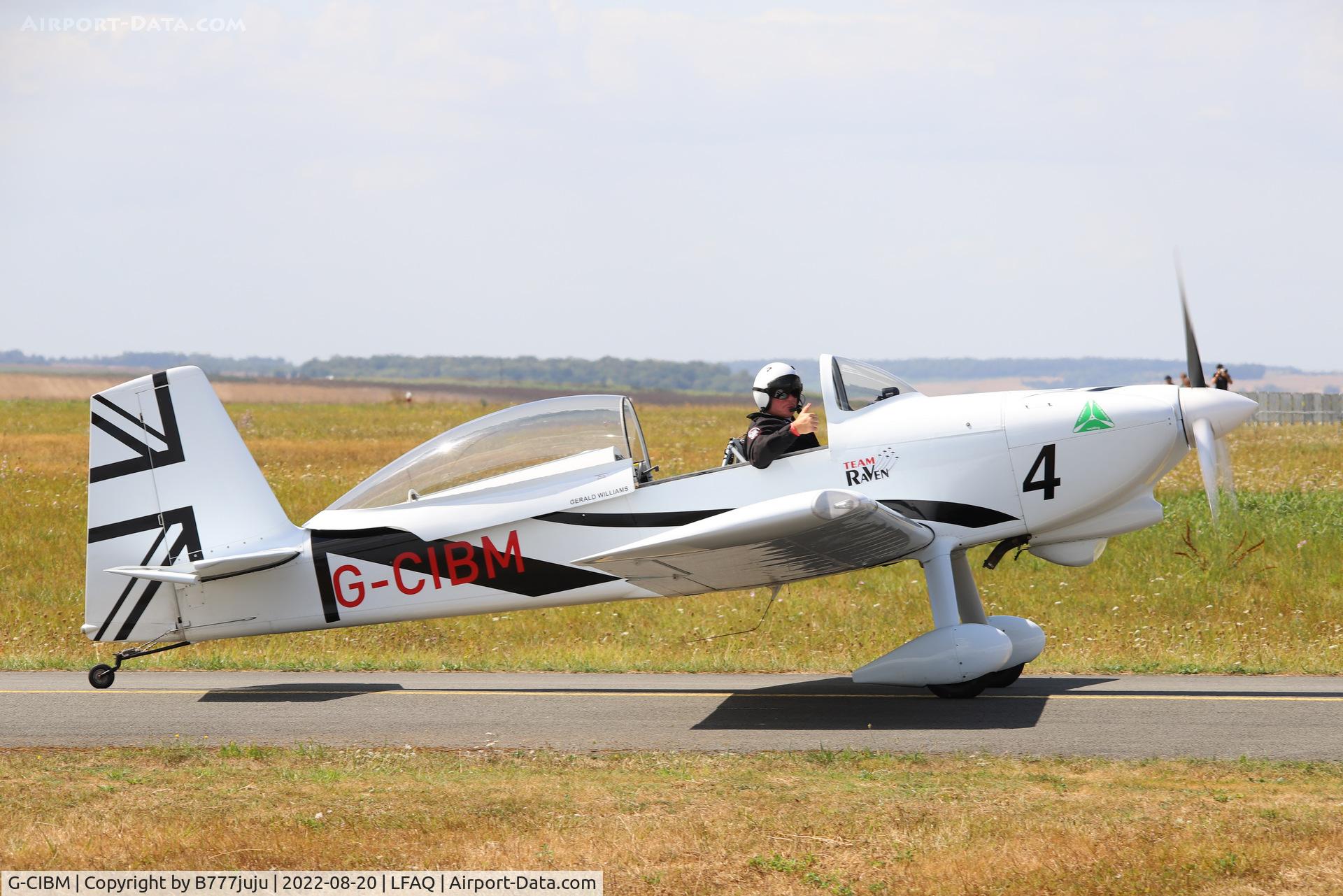 G-CIBM, 2013 Vans RV-8 C/N LAA 303-15083, at Albert 20222