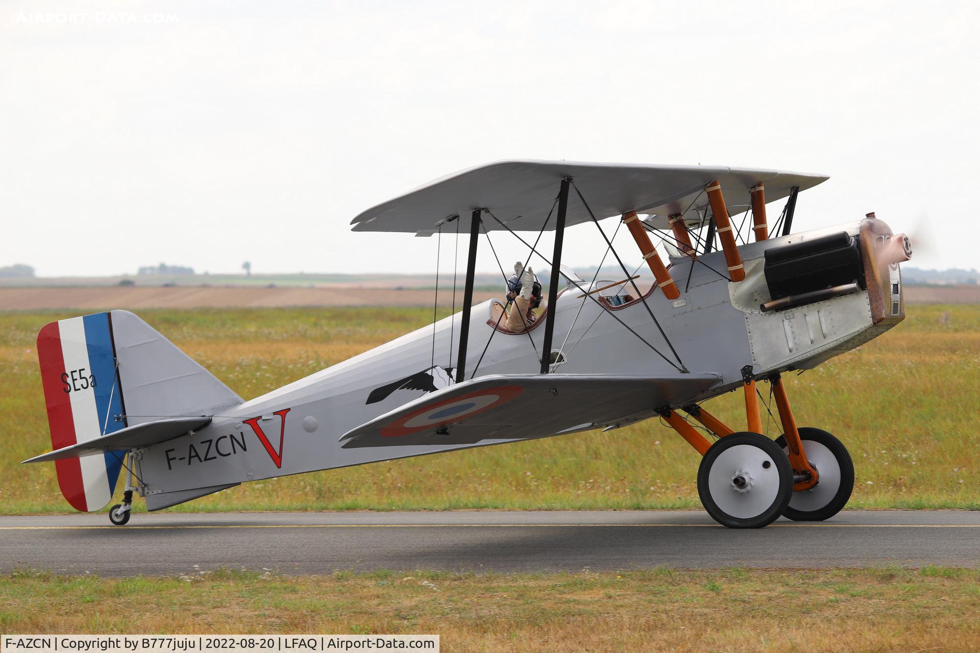 F-AZCN, Royal Aircraft Factory SE-5A Replica C/N 02, at Albert 20222