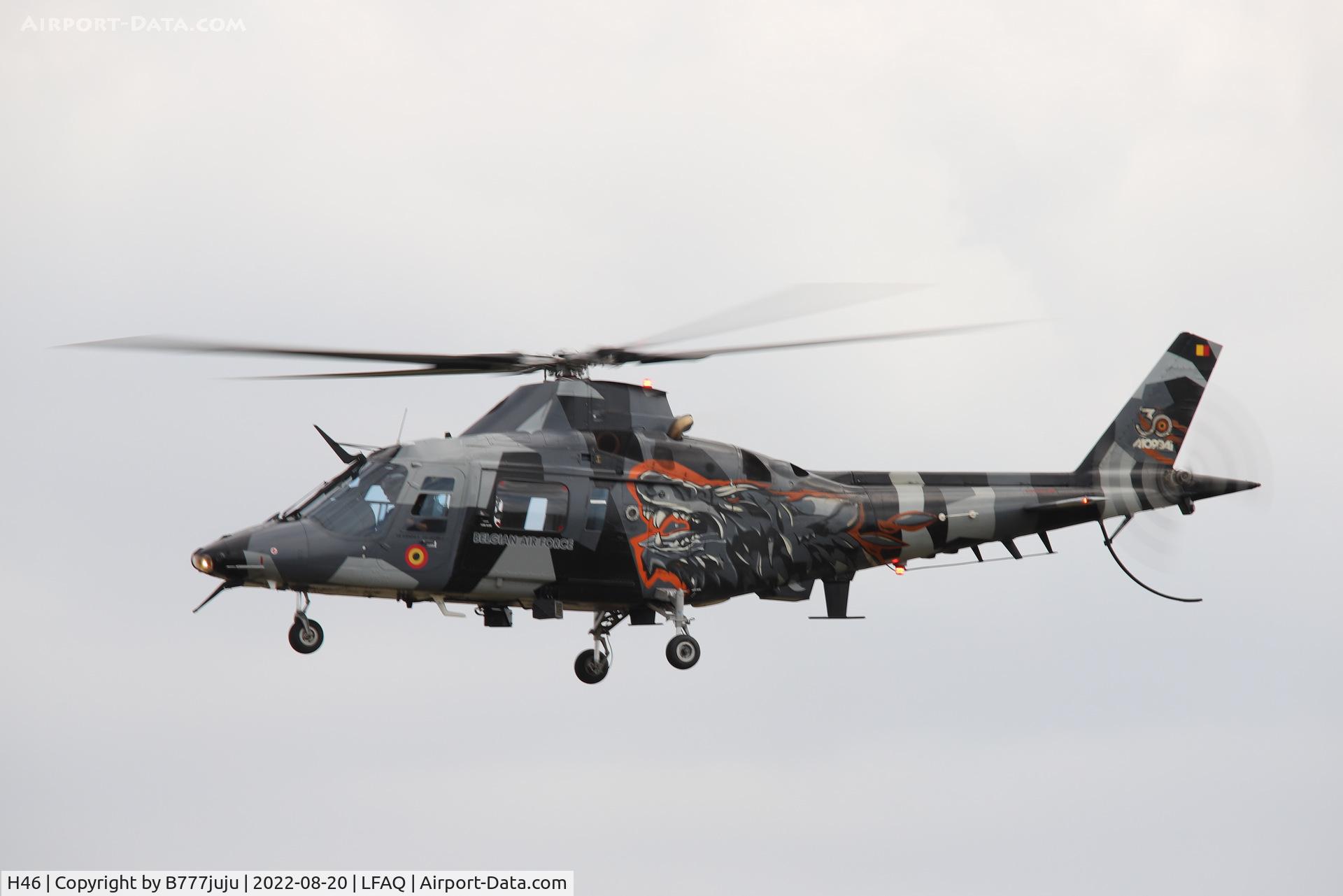 H46, Agusta A-109BA C/N 0300, at Albert 20222