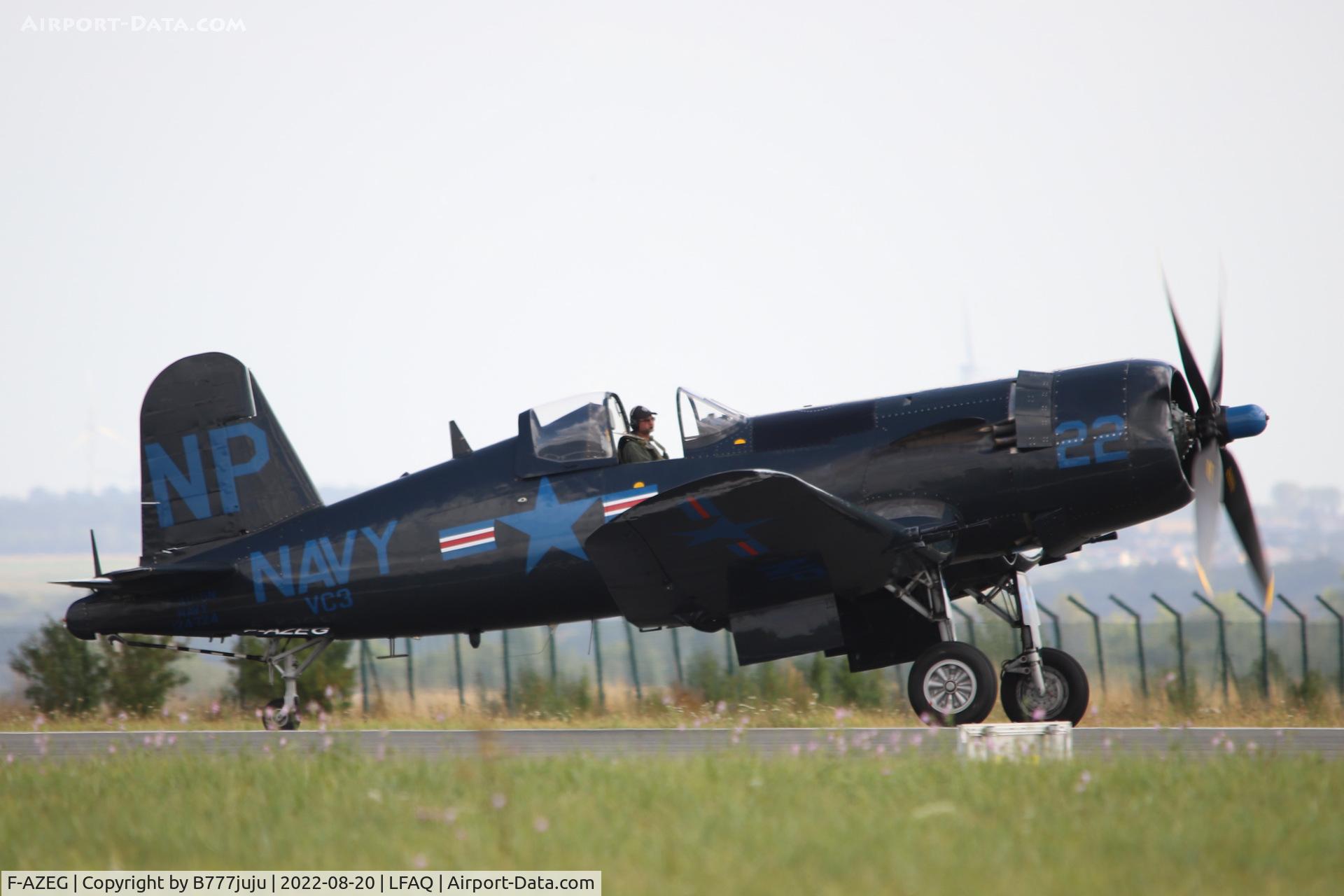 F-AZEG, 1944 Vought F4U-5NL Corsair C/N 124-724, at Albert 20222