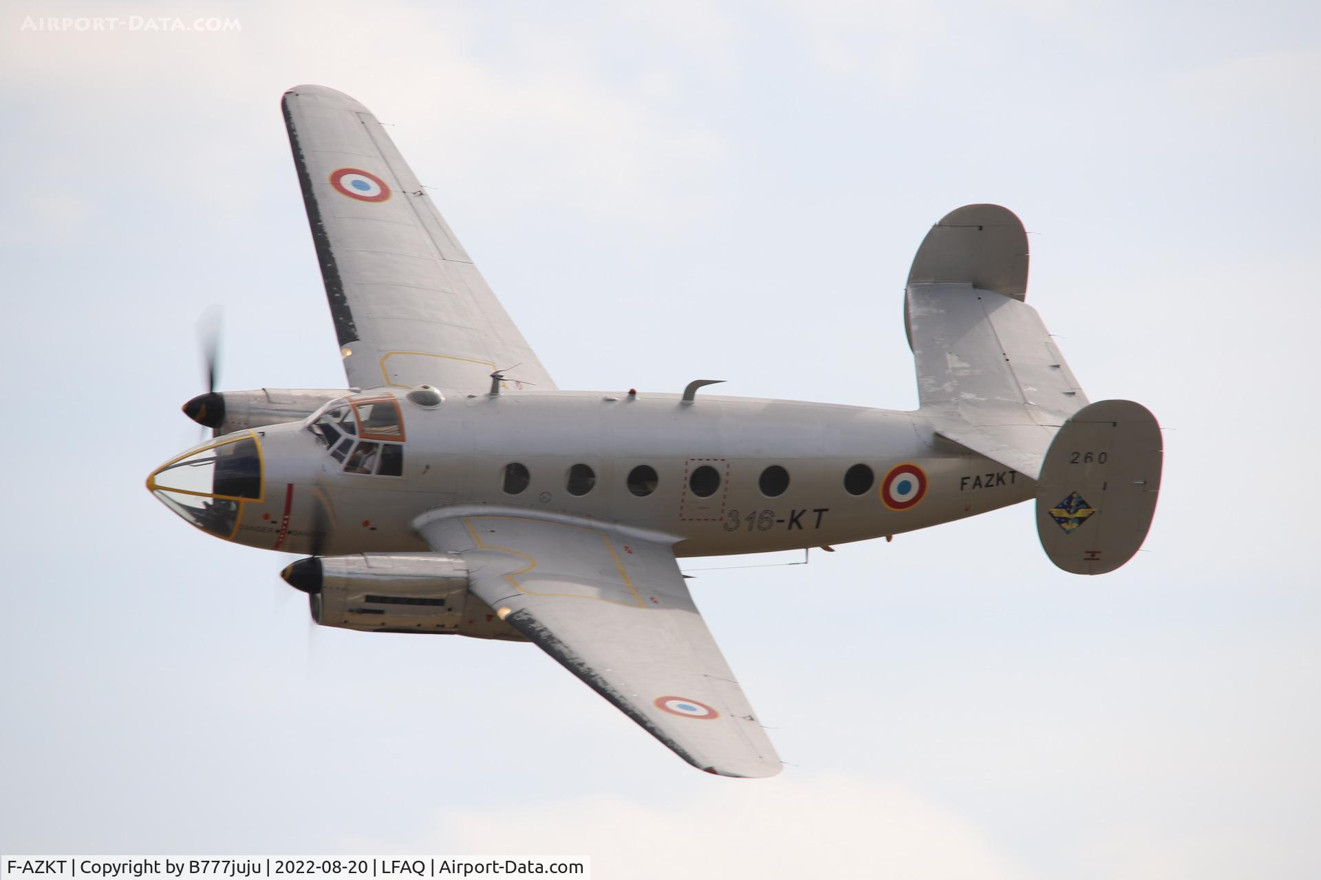 F-AZKT, 1954 Dassault MD-311 Flamant C/N 260, at Albert 20222