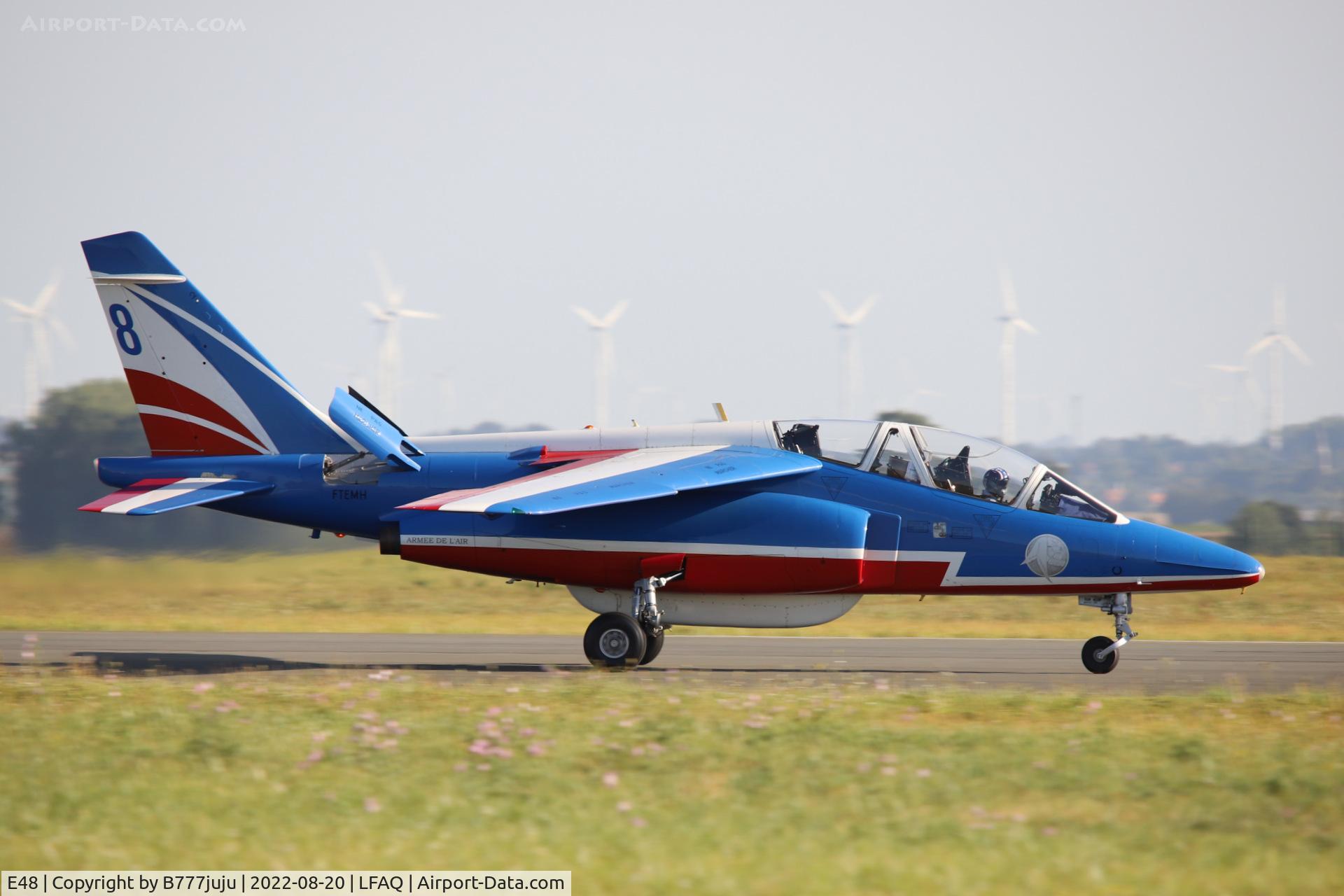 E48, Dassault-Dornier Alpha Jet E C/N E48, at Albert 20222