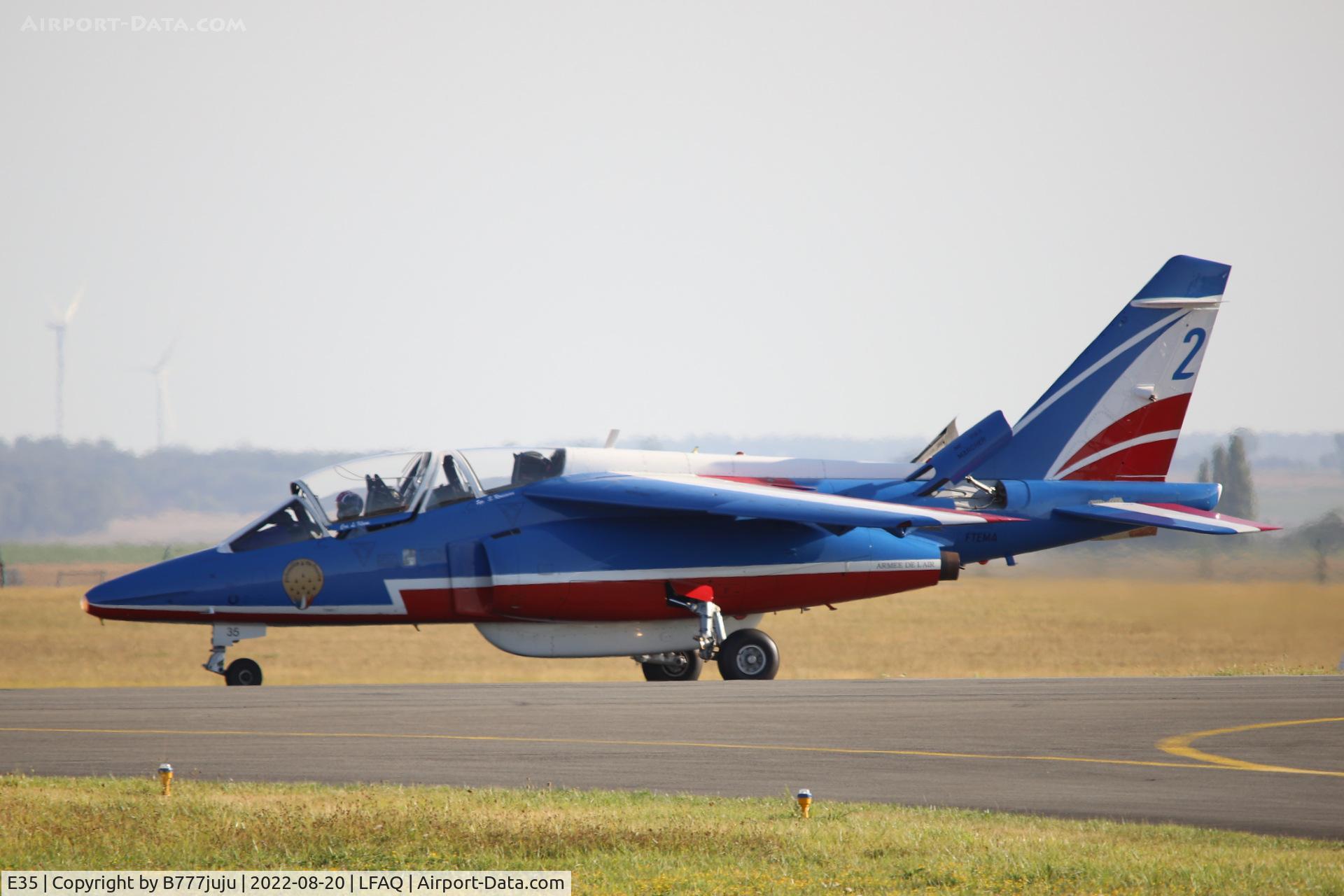 E35, Dassault-Dornier Alpha Jet E C/N E35, at Albert 20222