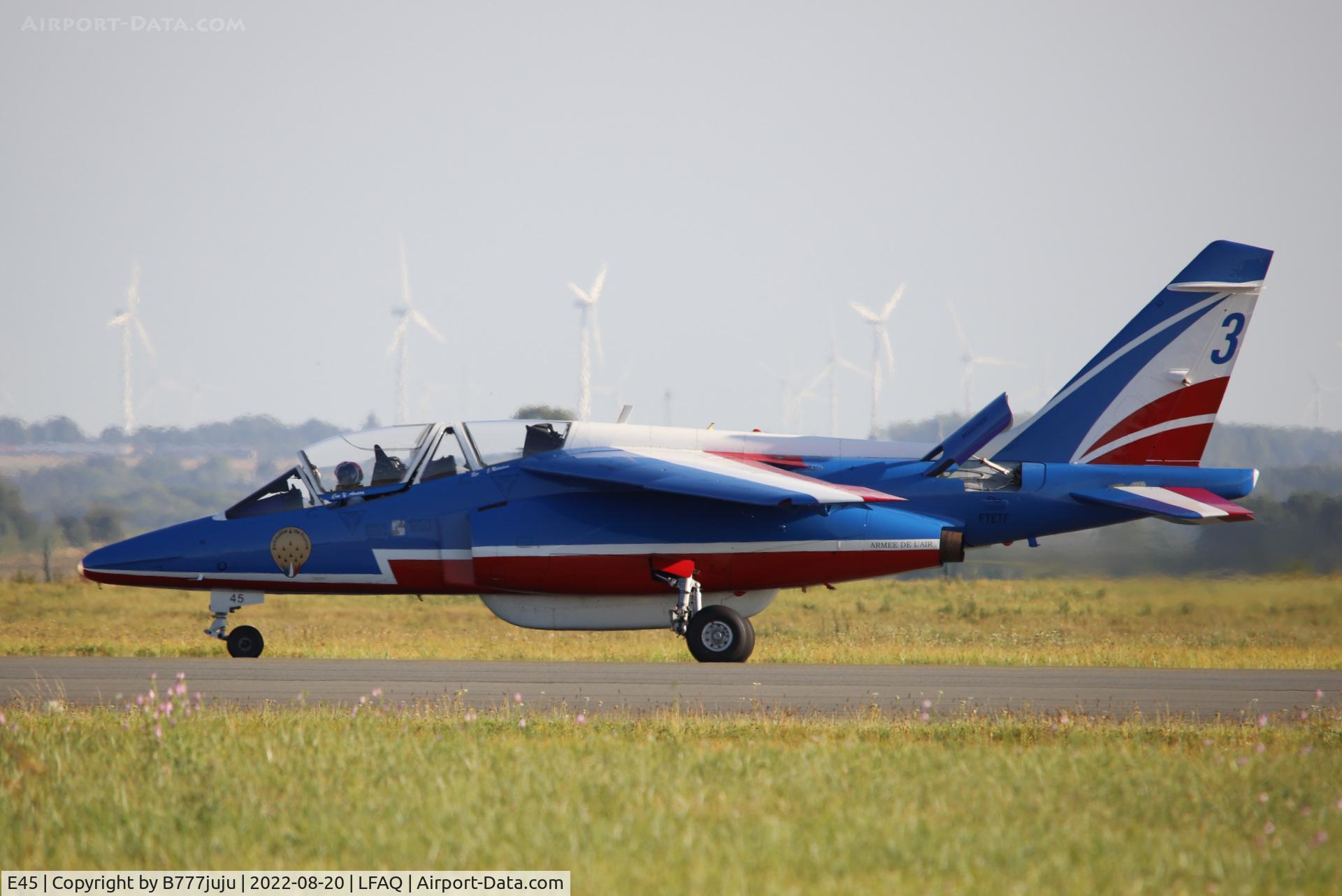 E45, Dassault-Dornier Alpha Jet E C/N E45, at Albert 20222