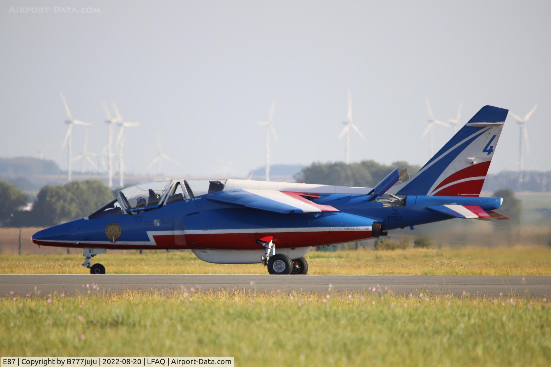 E87, Dassault-Dornier Alpha Jet E C/N E87, at Albert 20222