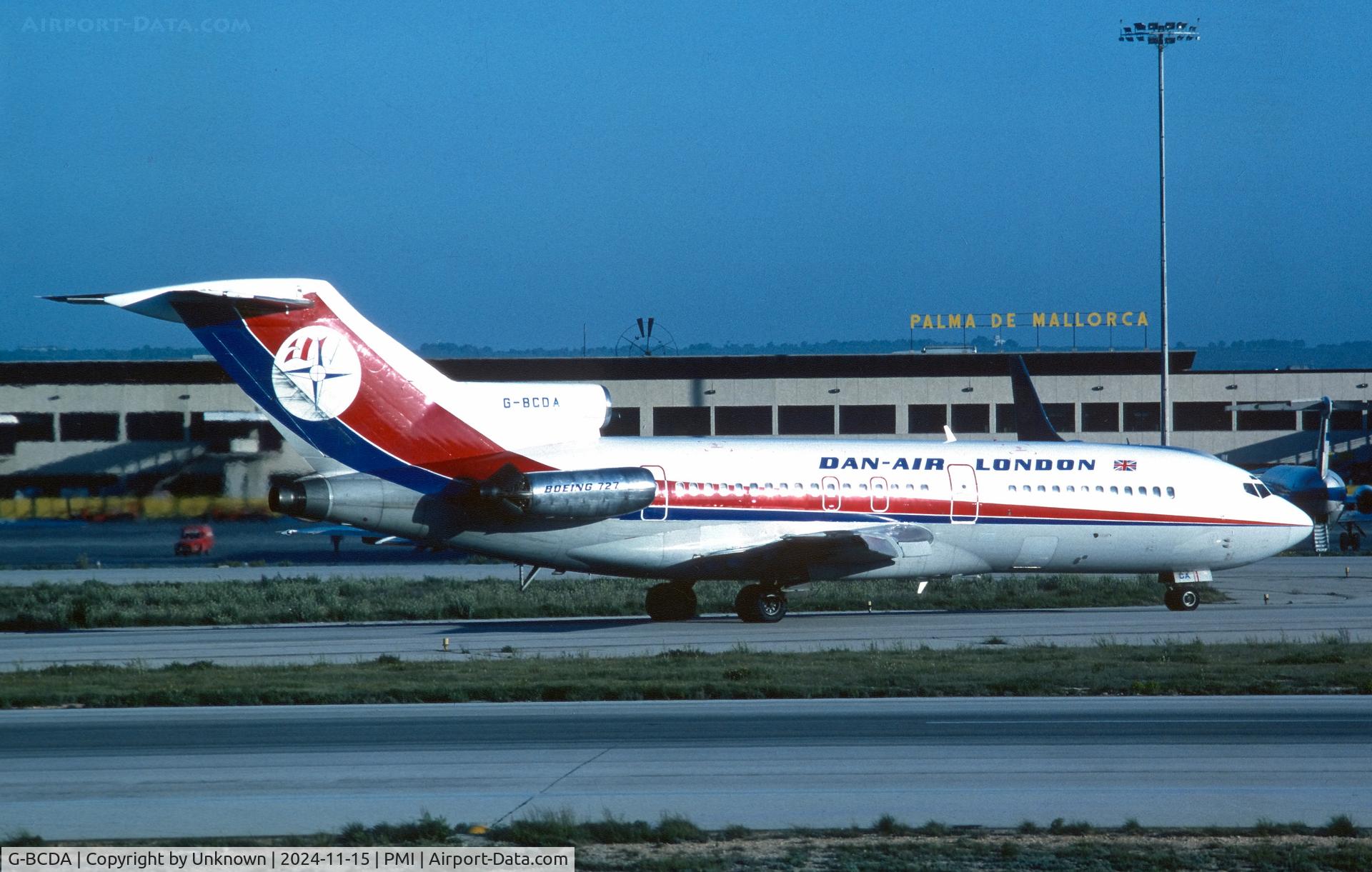 G-BCDA, 1967 Boeing 727-46 C/N 19281, Palma de Mallorca