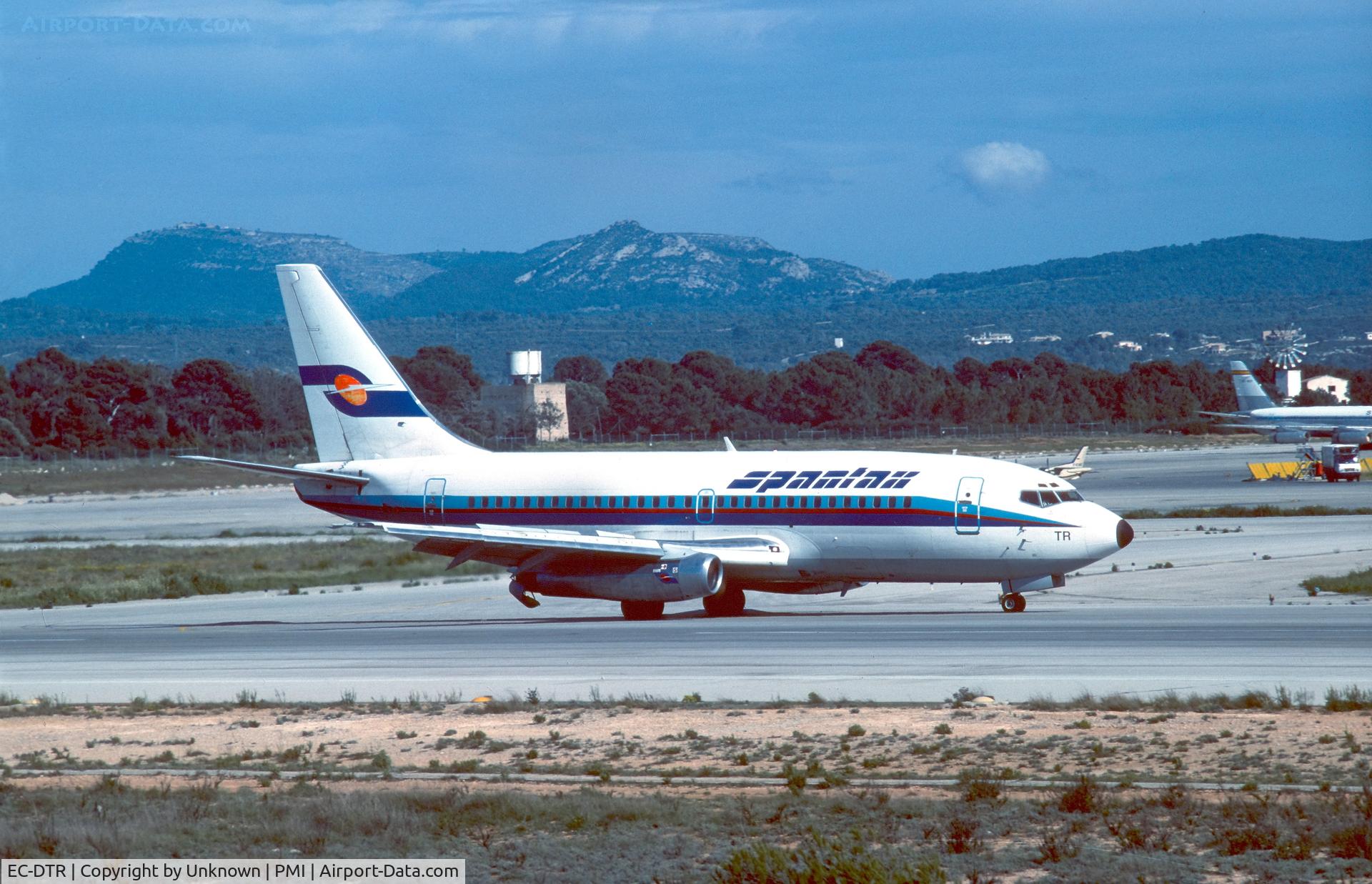 EC-DTR, 1981 Boeing 737-2K5 C/N 22597, Palma de Mallorca