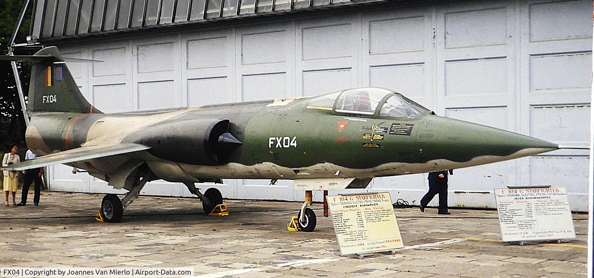FX04, Lockheed F-104G Starfighter C/N 683-9019, ex-slide