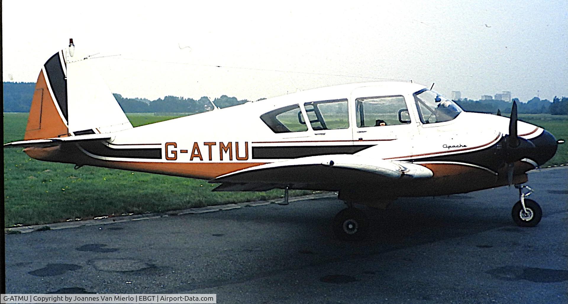 G-ATMU, 1965 Piper PA-23-160 Apache C/N 23-2000, ex-slide