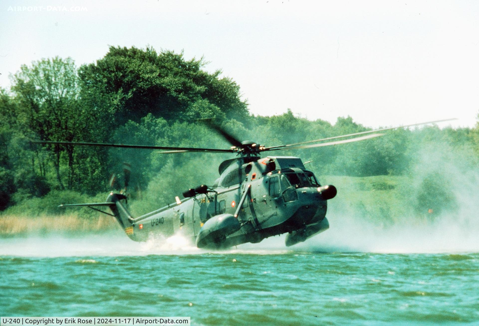 U-240, 1965 Sikorsky S-61A Sea King C/N 61240, Sjælsø 1980 s
