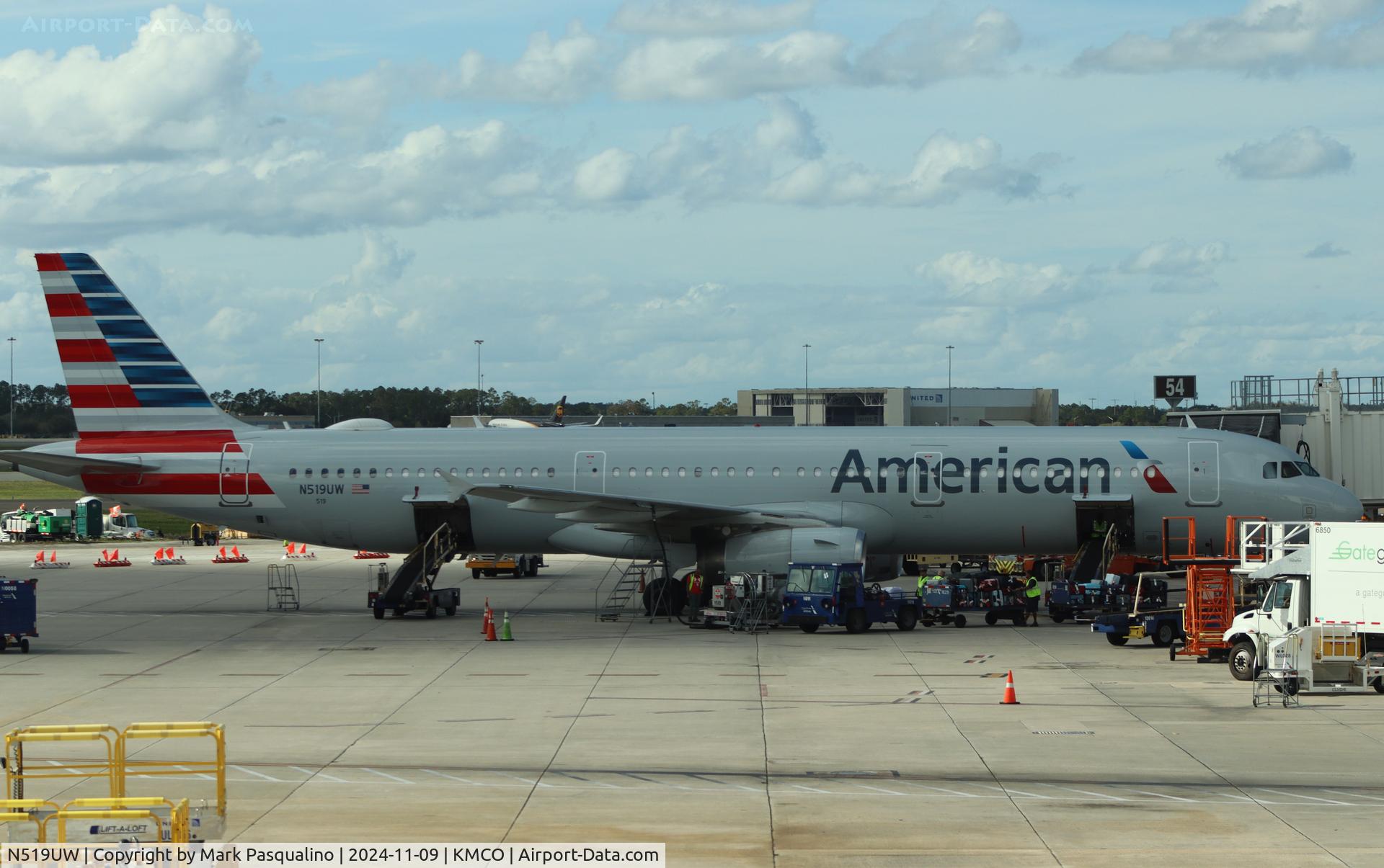 N519UW, 2009 Airbus A321-231 C/N 3881, Airbus A321-231