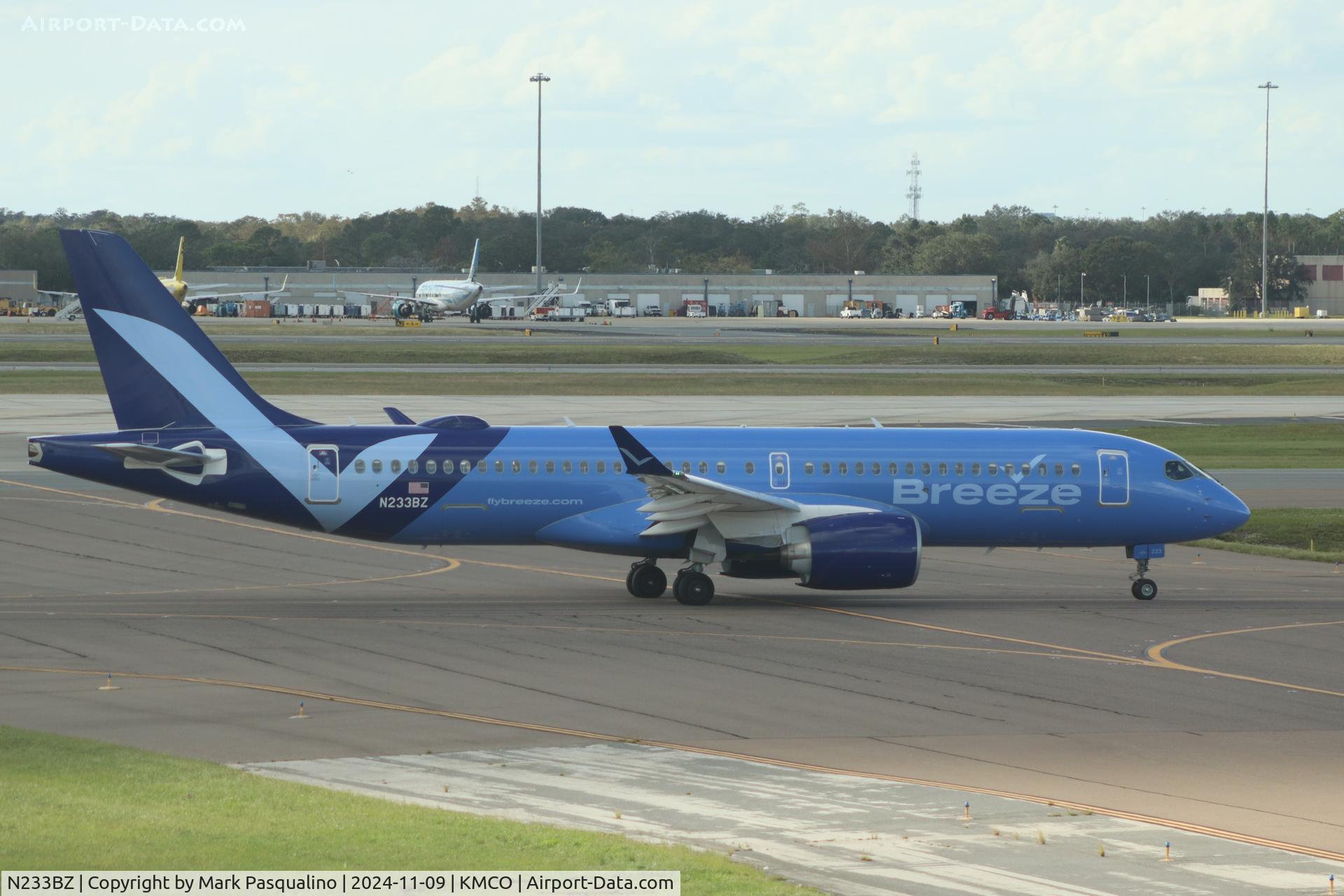 N233BZ, 2024 Airbus A220-371 C/N 55273, Airbus A220-371