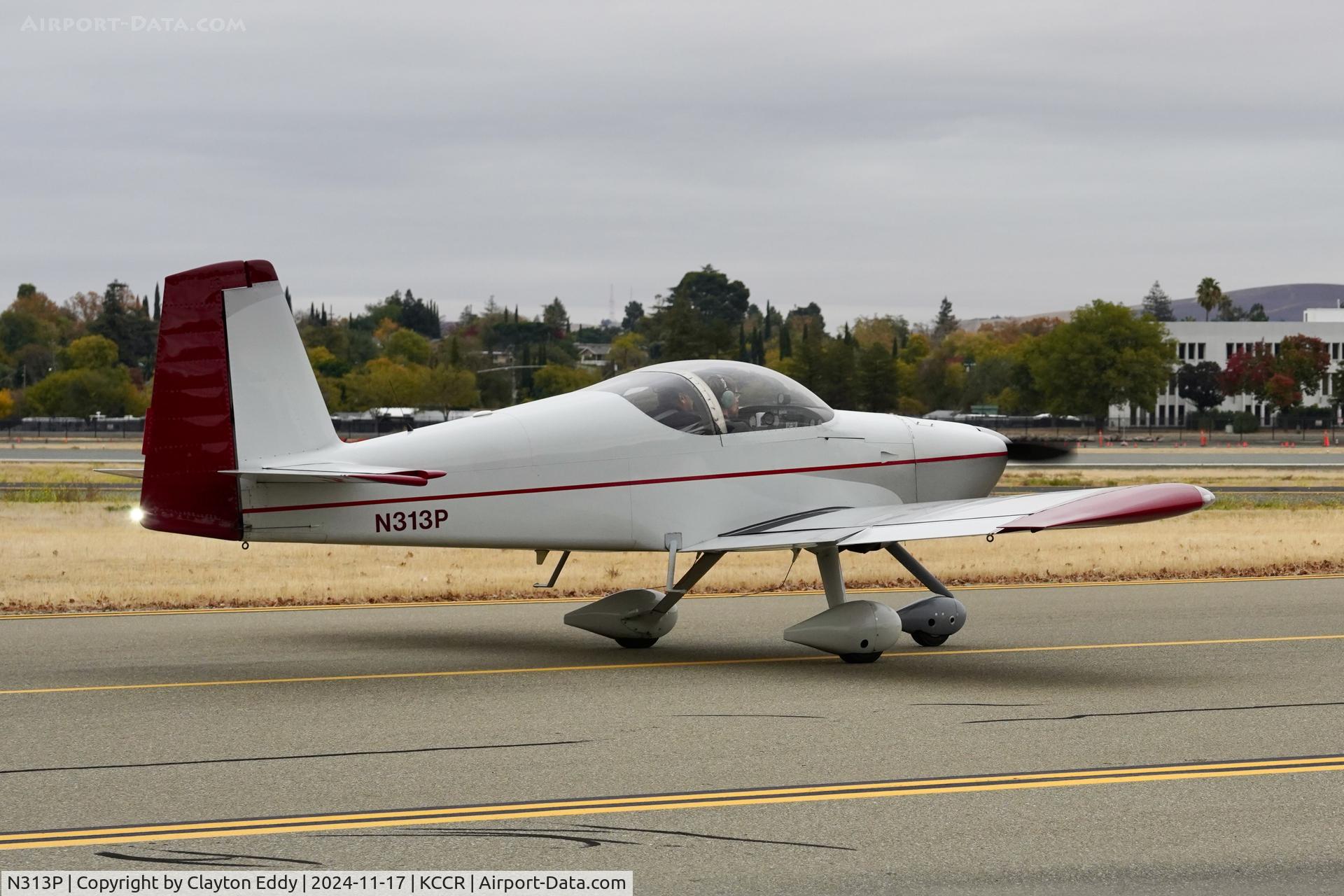 N313P, 2006 Vans RV-7A C/N 70837, Buchanan Field Concord airport in California 2024.