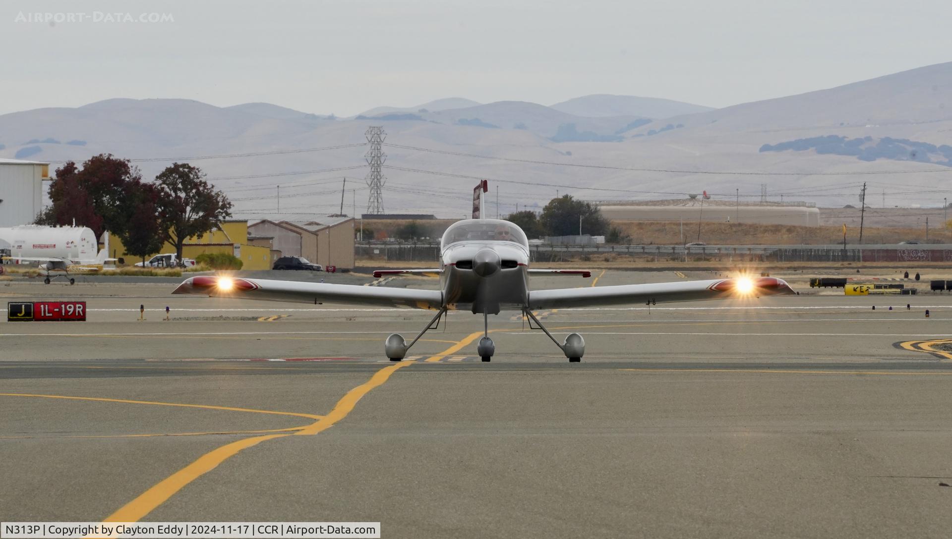 N313P, 2006 Vans RV-7A C/N 70837, Buchanan Field Concord airport in California 2024.