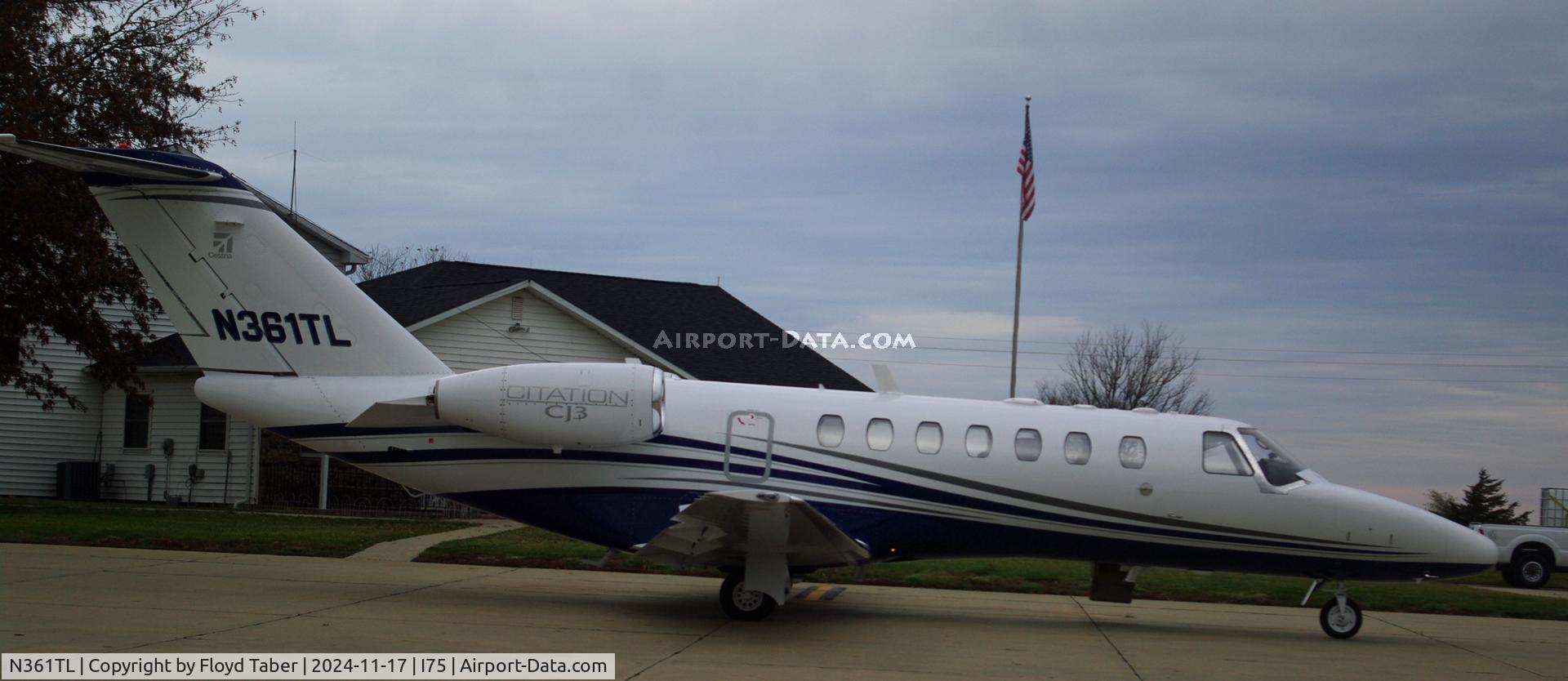N361TL, 2006 Cessna 525B CitationJet CJ3 C/N 525B0061, In for a hunting trip
