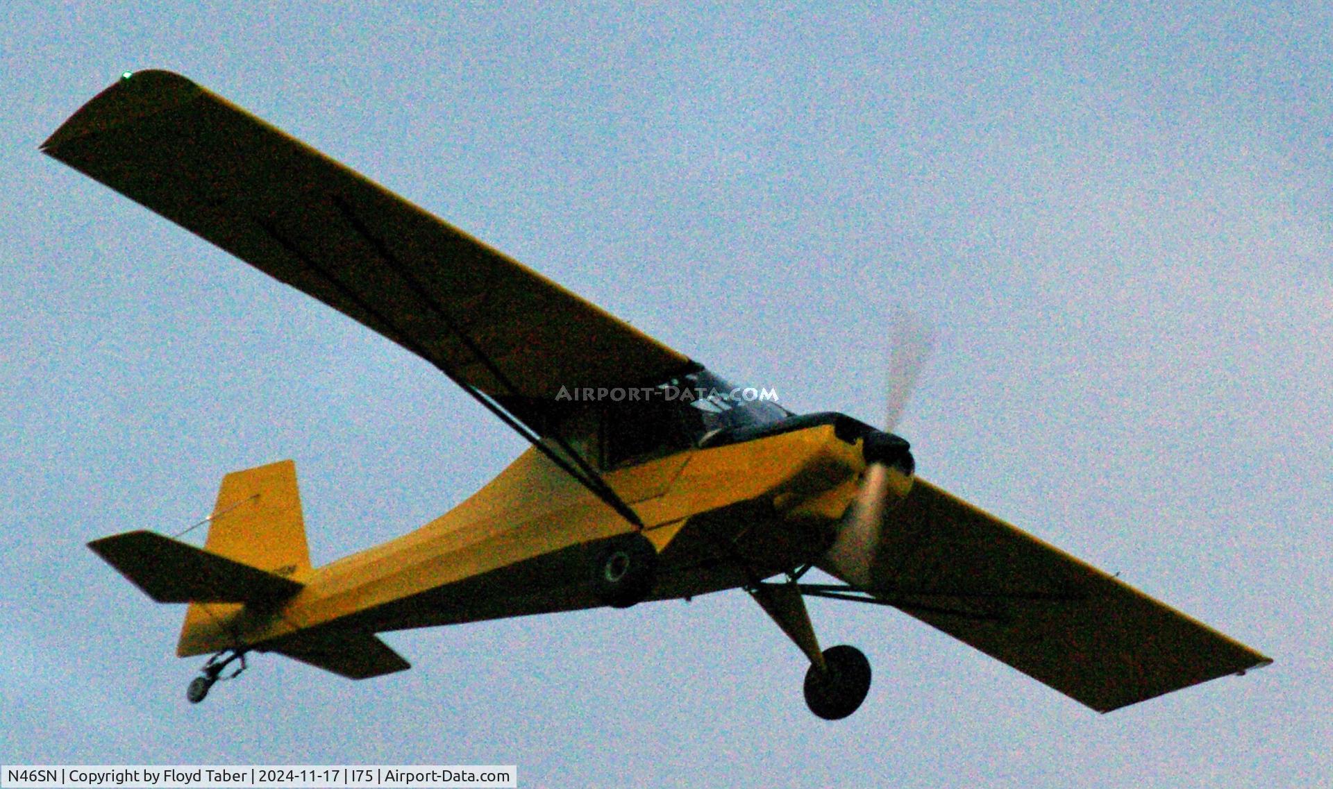 N46SN, 1985 Norman Aviation J6 Karatoo C/N 31346, Departing RWY 18