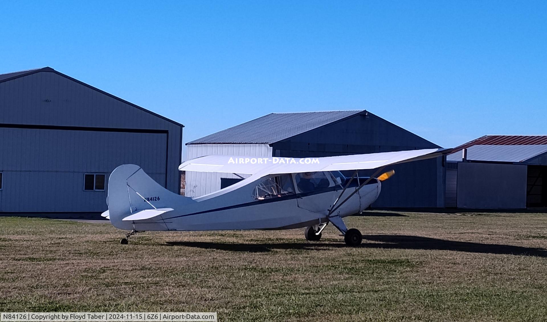 N84126, 1946 Aeronca 7AC Champion C/N 7AC-2815, Landing at Nash Field