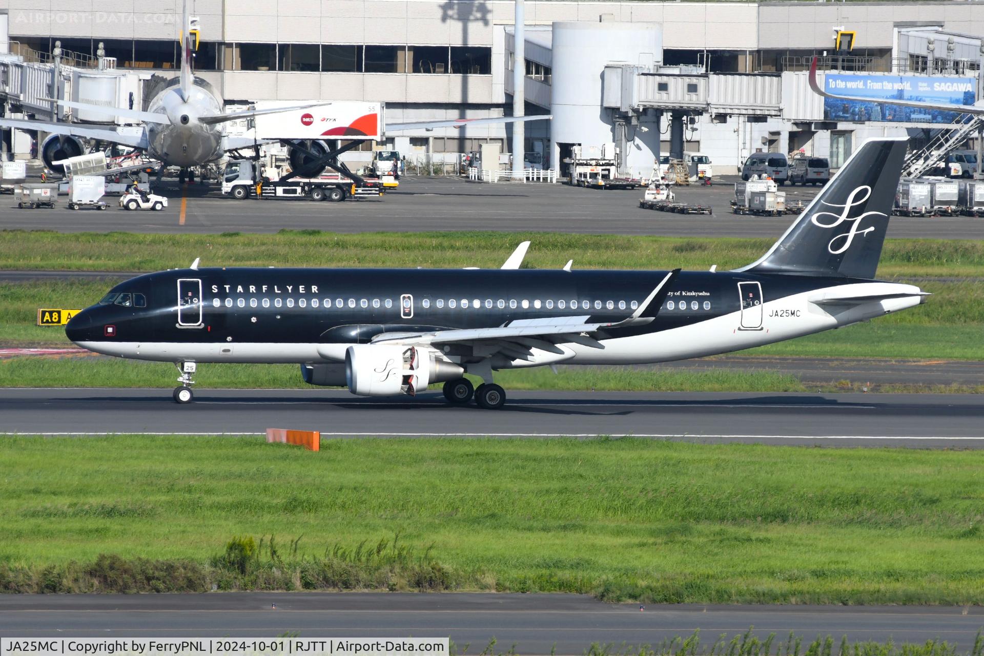 JA25MC, 2018 Airbus A320-214 C/N 8334, Arrival of Starflyer A320