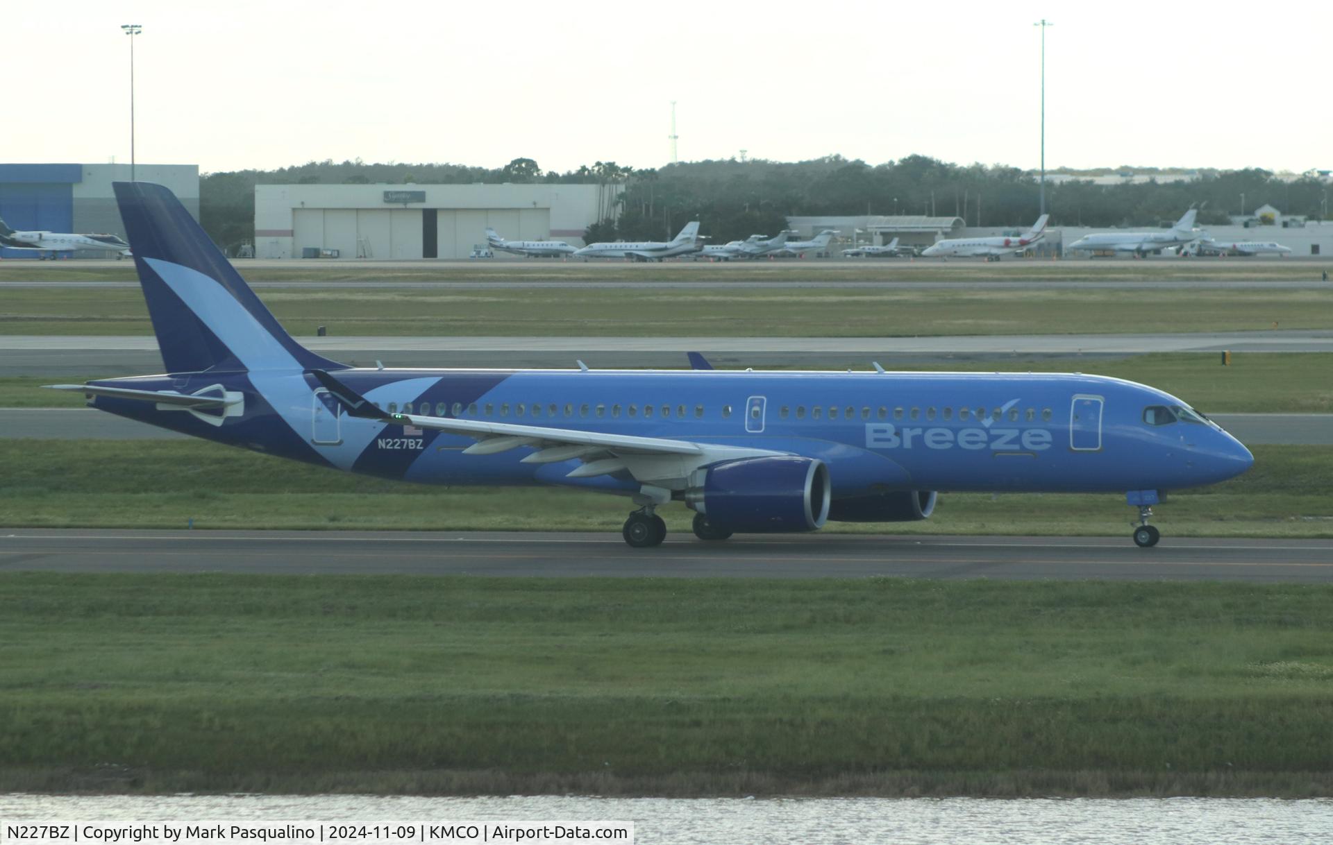 N227BZ, 2023 Airbus A220-371 C/N 55239, Airbus A220-371