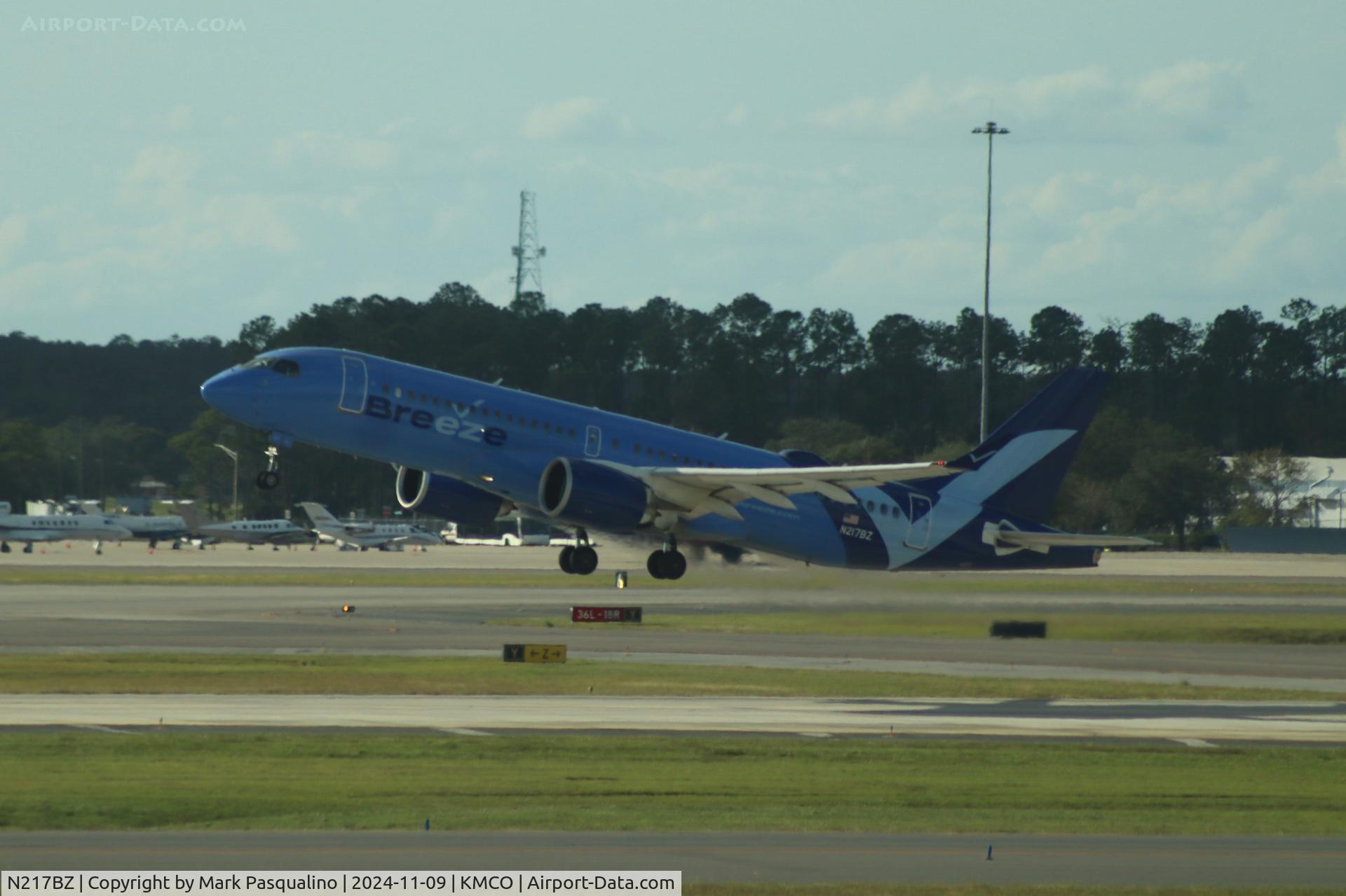 N217BZ, 2022 Airbus A220-371 C/N 55178, Airbus A220-371