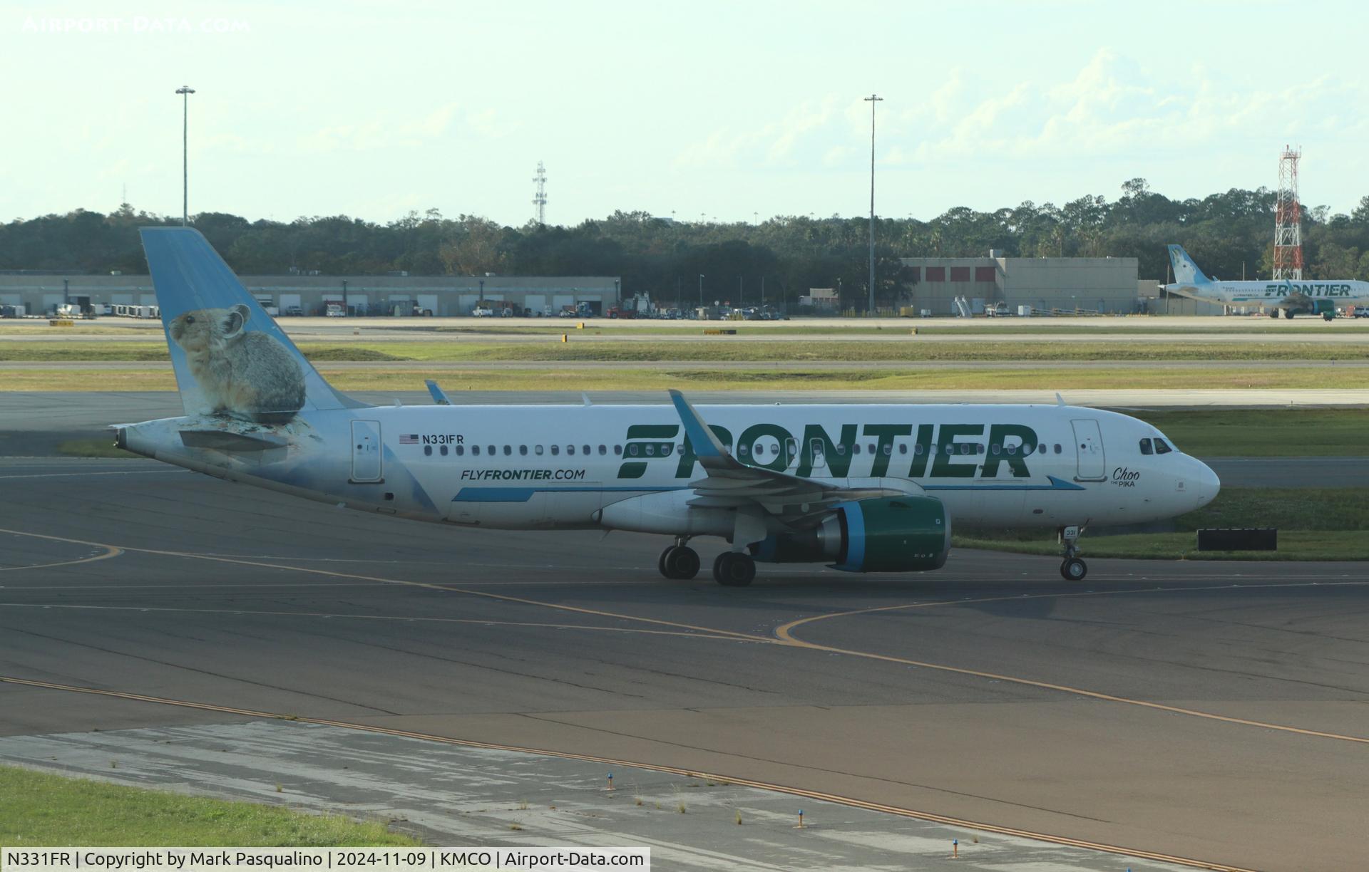 N331FR, 2018 Airbus A320-251NEO C/N 8239, Airbus A320-251NEO