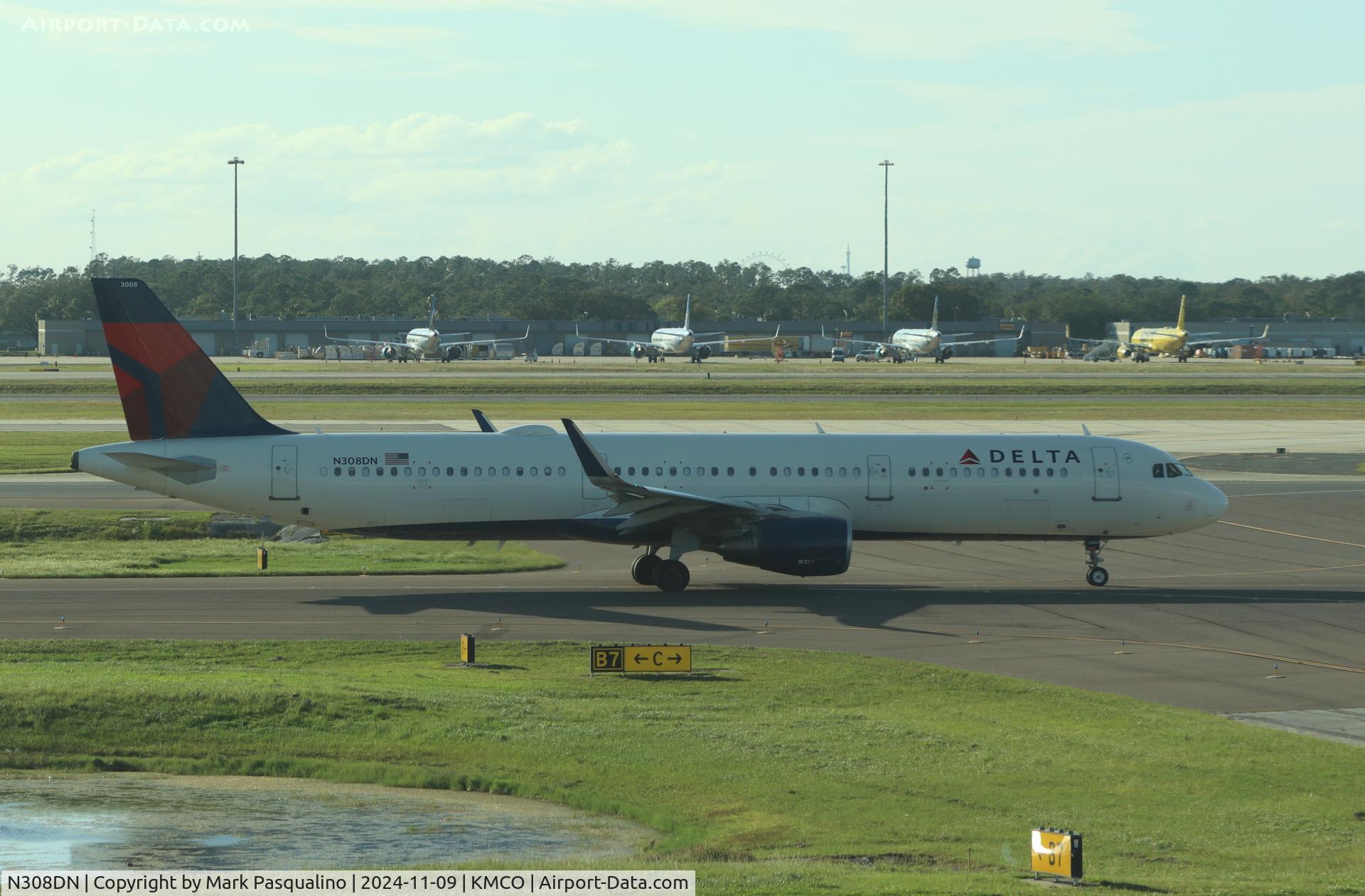 N308DN, 2016 Airbus A321-211 C/N 7233, Airbus A321-211