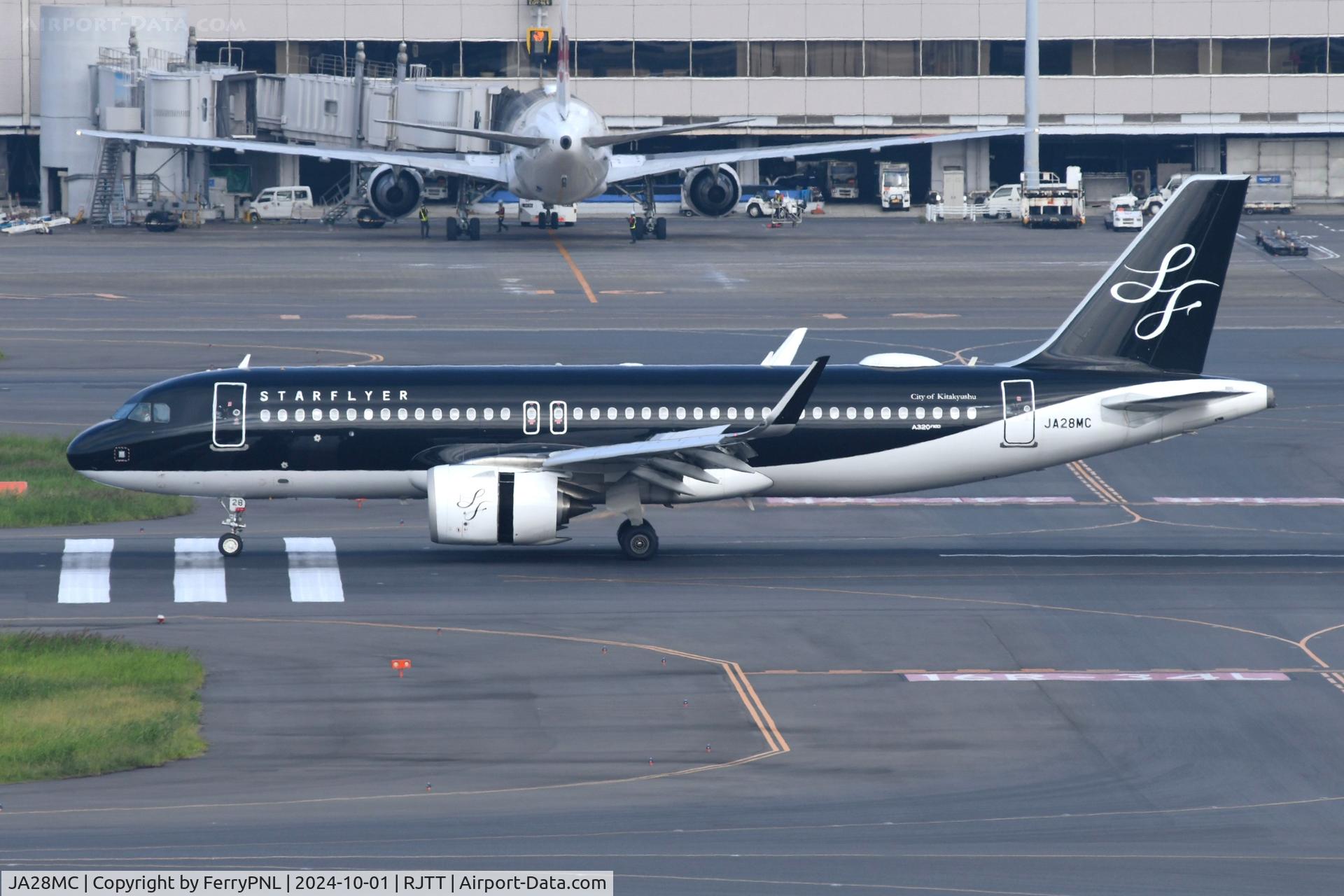 JA28MC, 2023 Airbus A320-251N C/N 11339, Starflyer A320N arrival