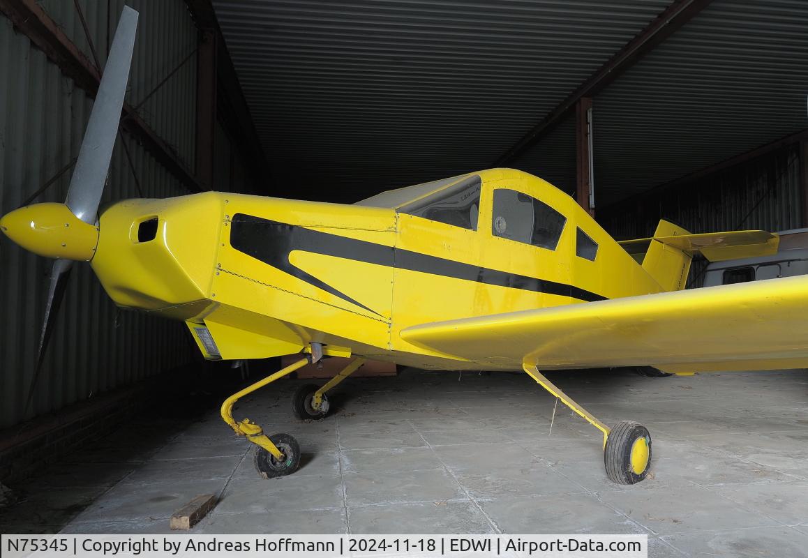N75345, 1957 Heuberger L SIZZLER C/N H-1, Heuberger Sizzler H-1