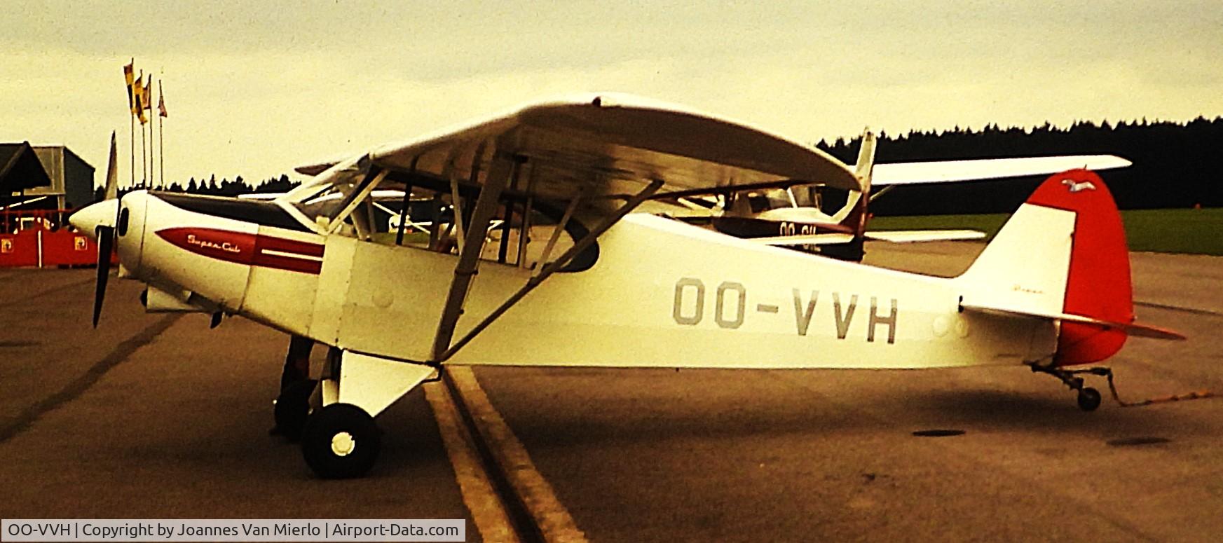 OO-VVH, 1965 Piper PA-18-180 Super Cub C/N 18-8381, ex-slide