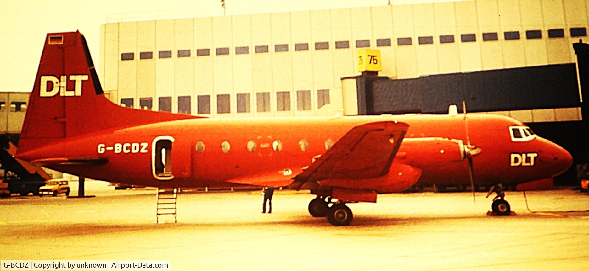 G-BCDZ, 1968 Hawker Siddeley HS-748 Series 2A/227 C/N 1662, ex-slide