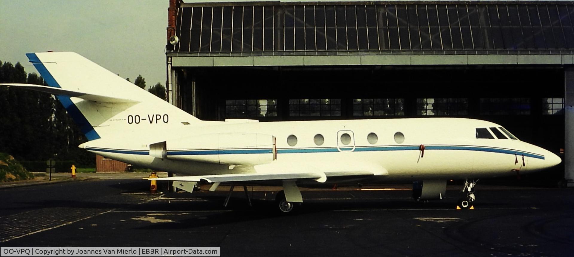 OO-VPQ, 1974 Dassault Falcon (Mystere) 20E C/N 315, ex-slide