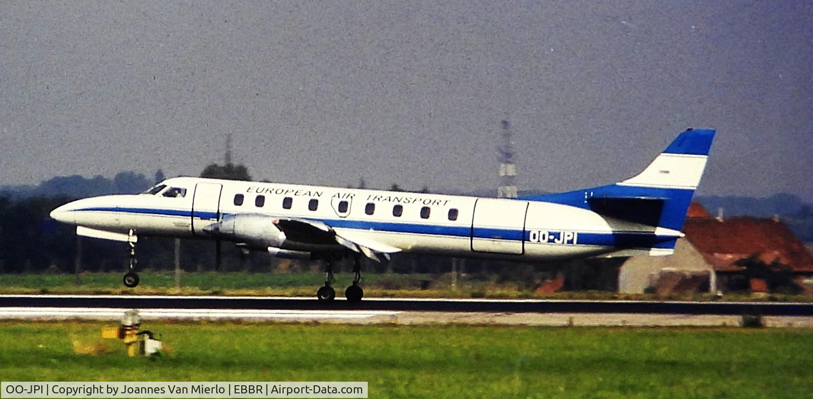 OO-JPI, 1976 Swearingen SA-226TC Metro II C/N TC-221, ex-slide