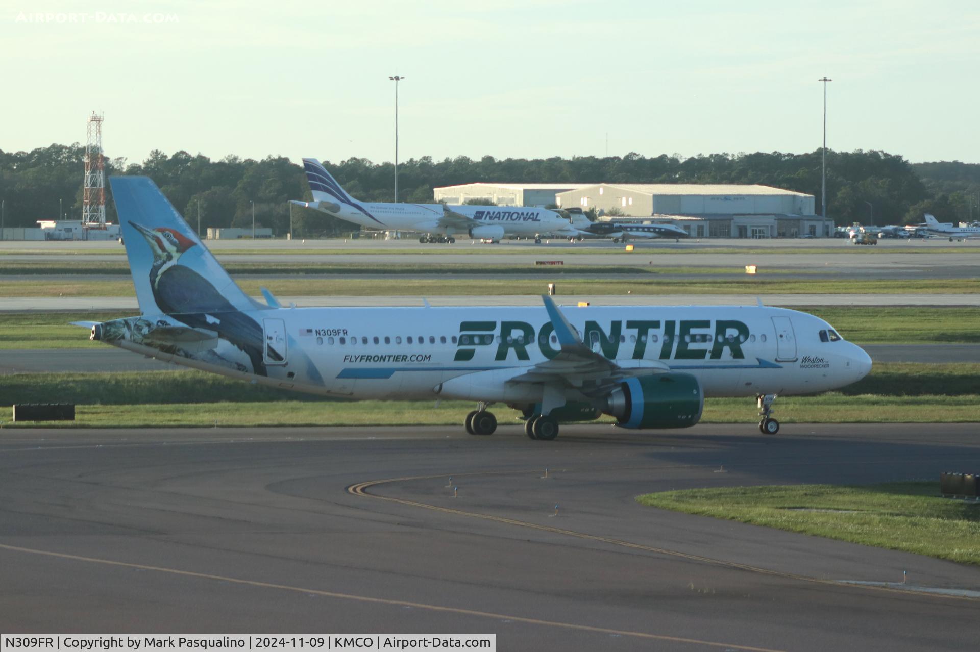 N309FR, 2017 Airbus A320-251N C/N 7555, Airbus A320-251N