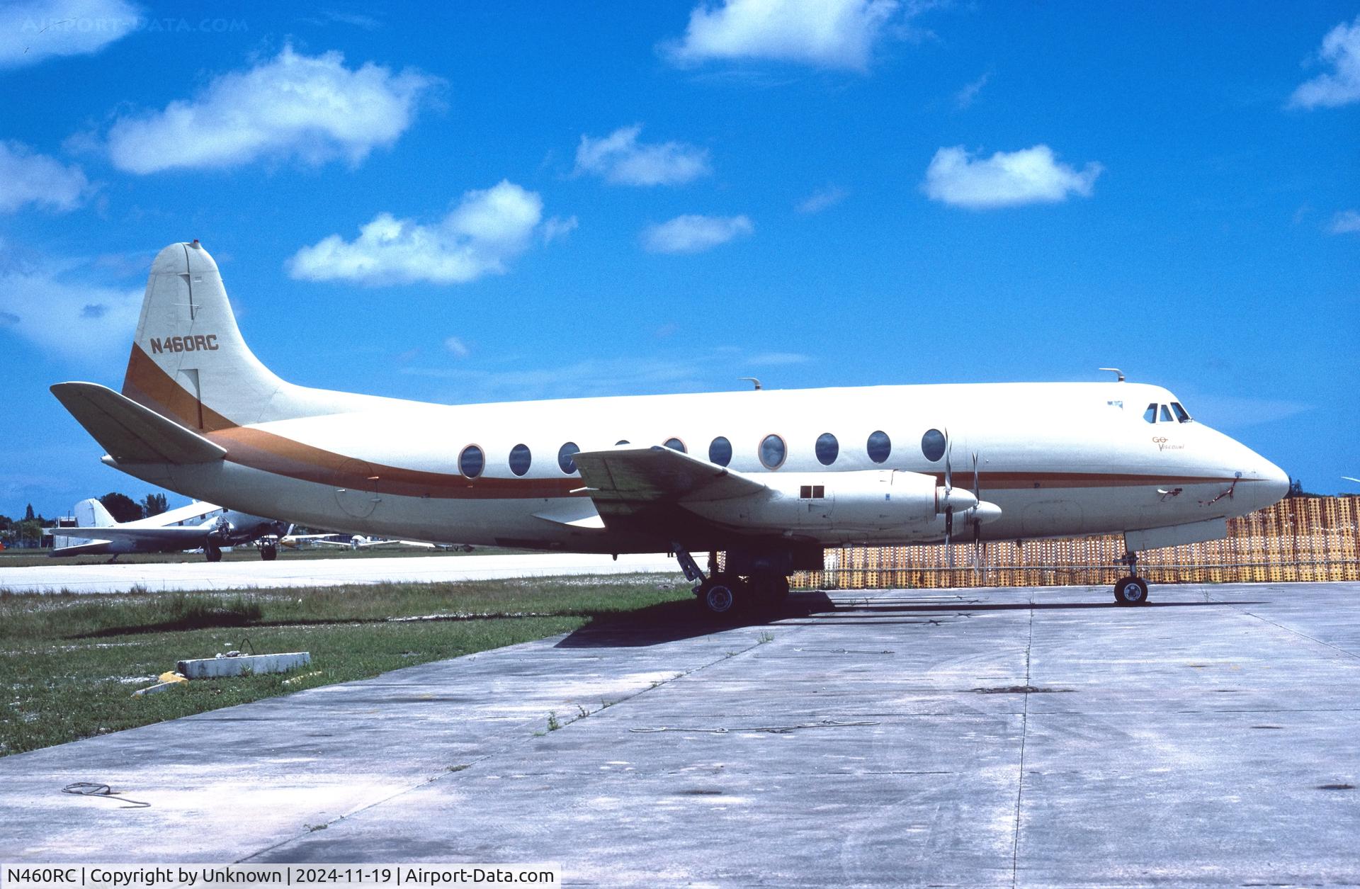 N460RC, 1956 Vickers Viscount 745D C/N 117, Unknown