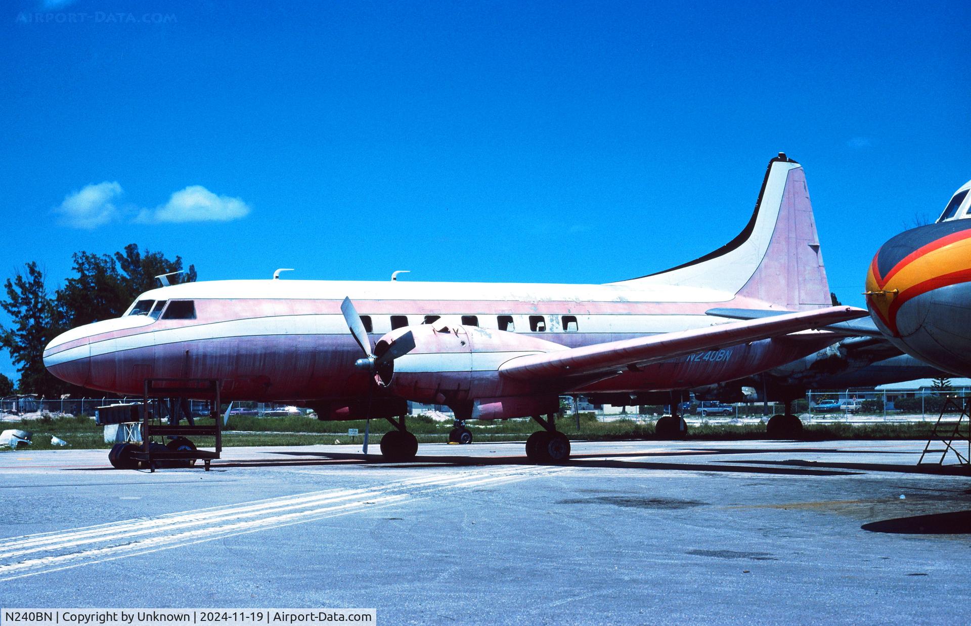 N240BN, 1947 Convair 240-21 C/N 1, Unknown