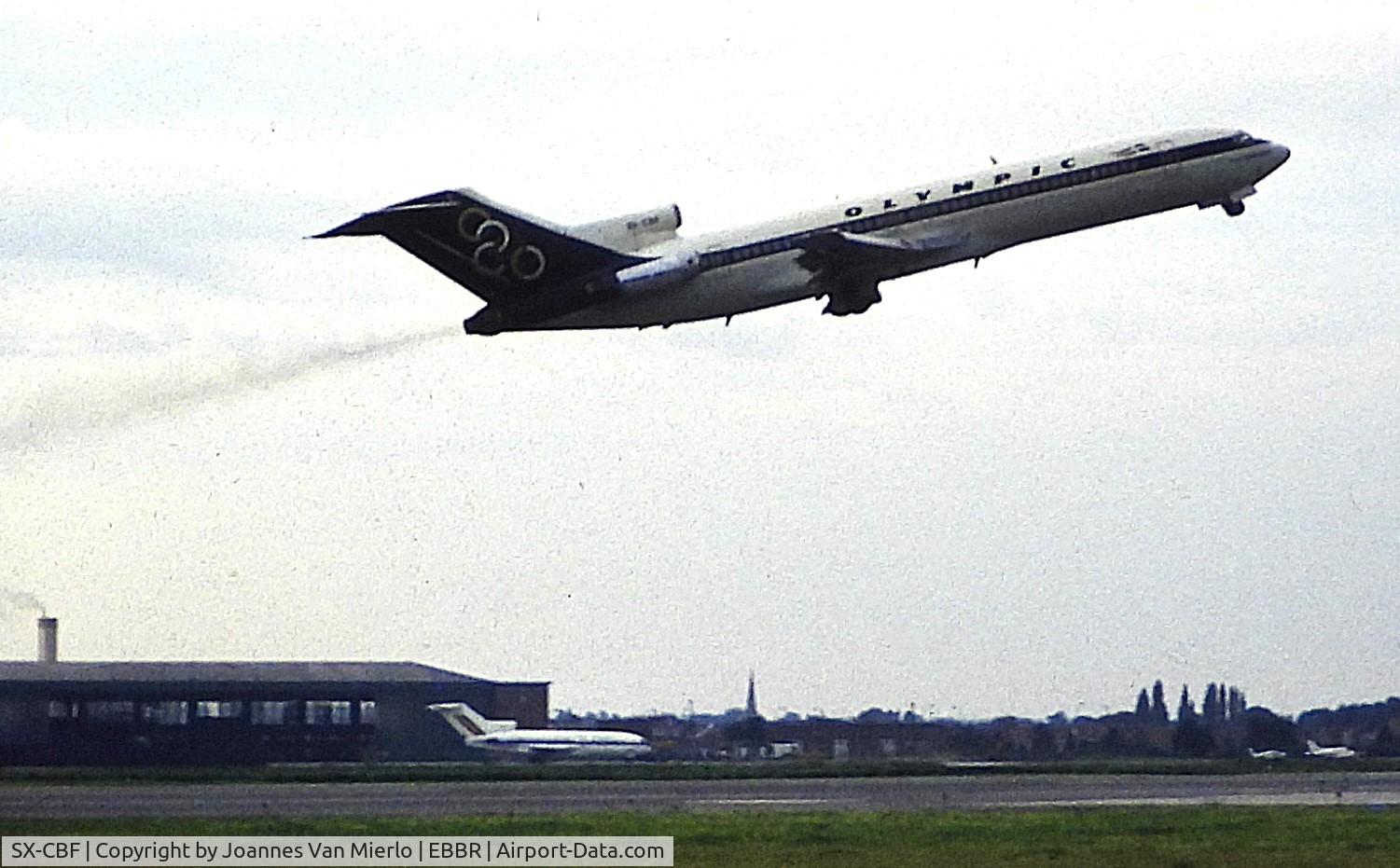 SX-CBF, 1967 Boeing 727-284 C/N 19536, ex-slide