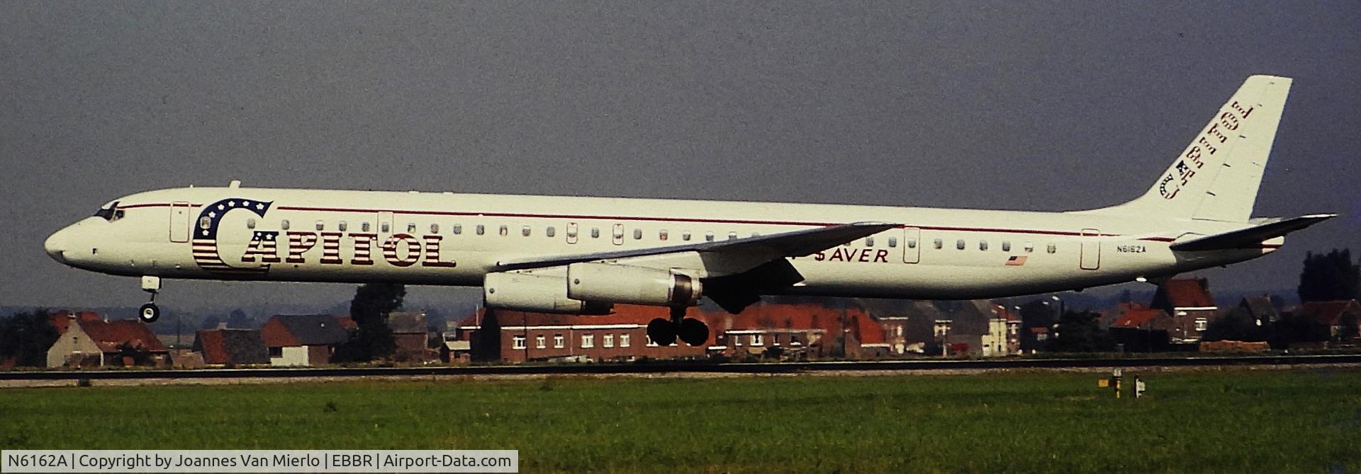 N6162A, Douglas DC-8-63CF C/N 46061, ex-slide