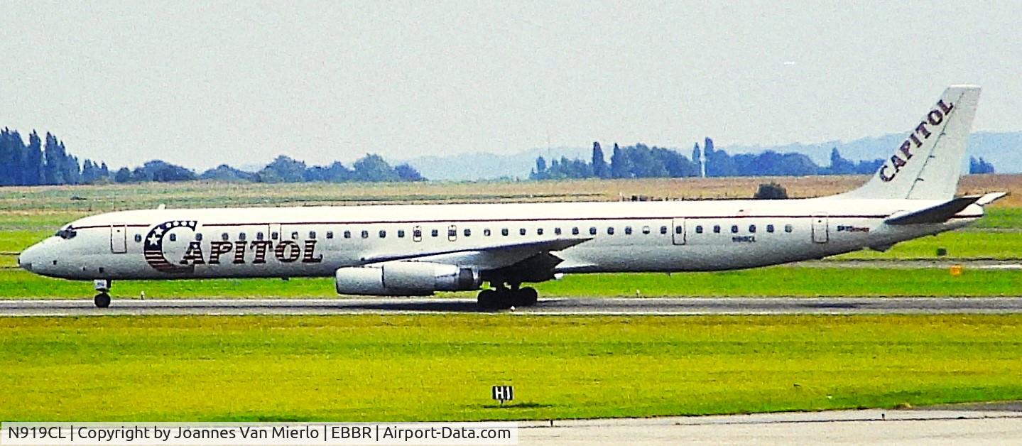 N919CL, 1969 Douglas DC-8-63 C/N 46106, ex-slide
